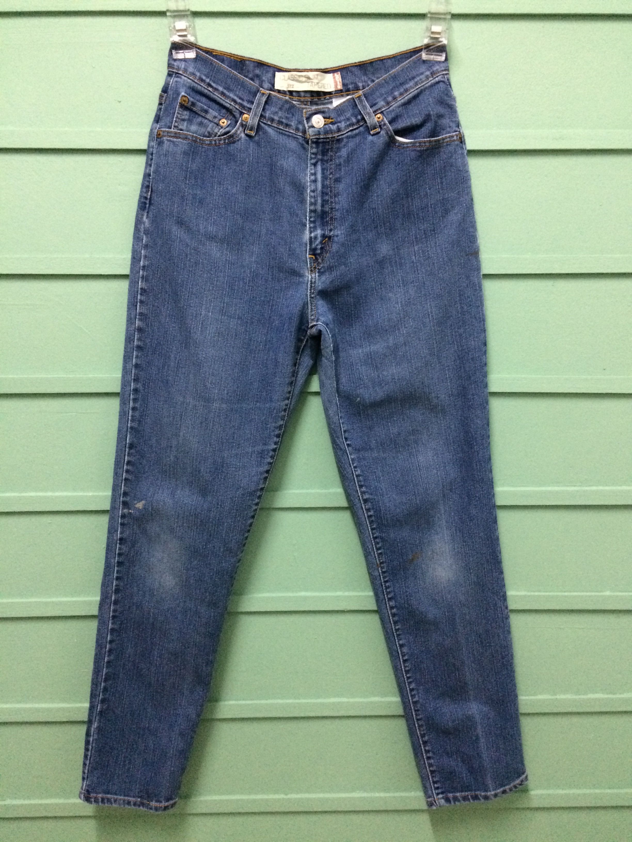 Levi's × Vintage Vintage Distressed Levis 512 Jeans #B-156 Size 28" / US 6 / IT 42 - 1 Thumbnail