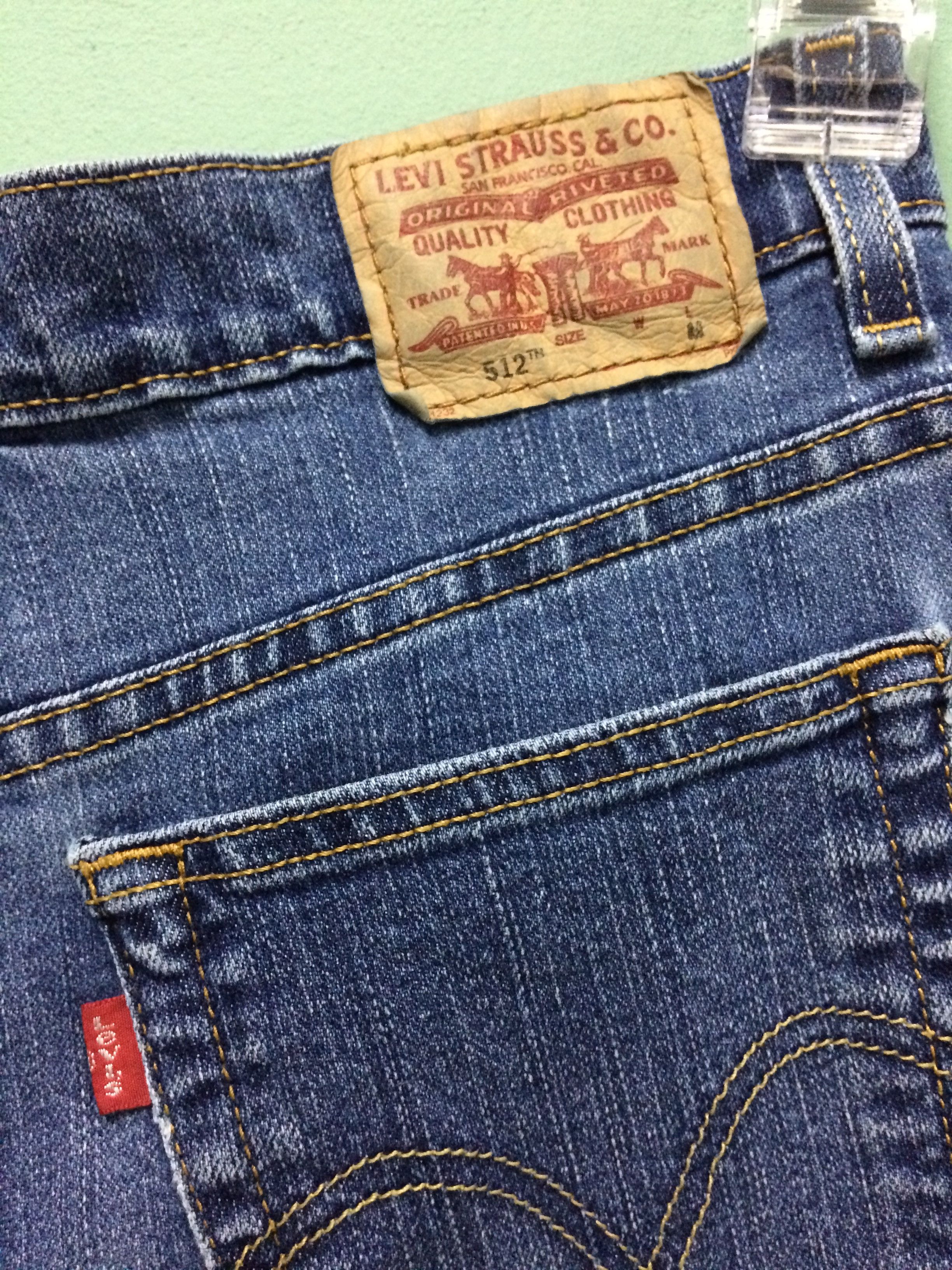 Levi's × Vintage Vintage Distressed Levis 512 Jeans #B-156 Size 28" / US 6 / IT 42 - 9 Thumbnail