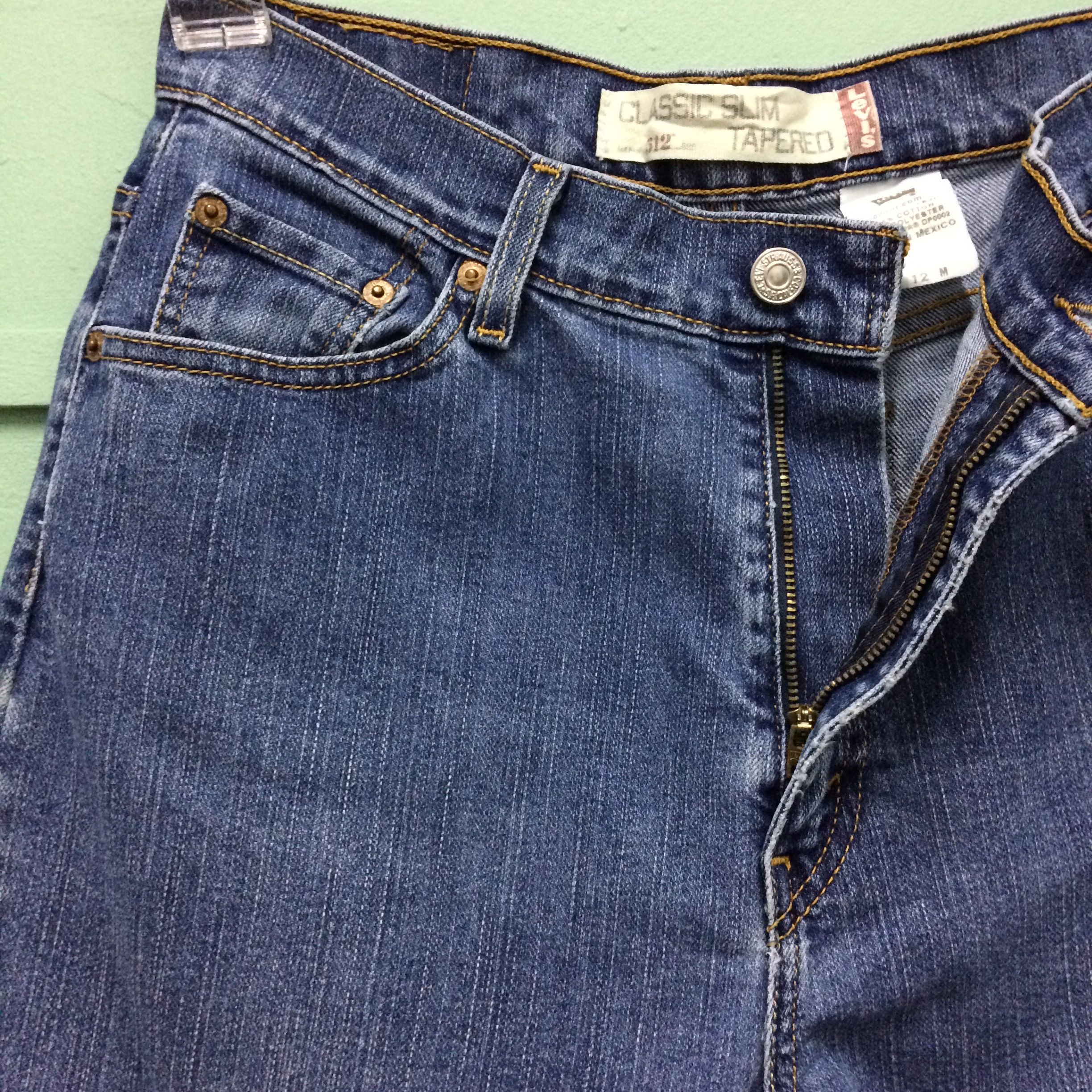 Levi's × Vintage Vintage Distressed Levis 512 Jeans #B-156 Size 28" / US 6 / IT 42 - 5 Thumbnail