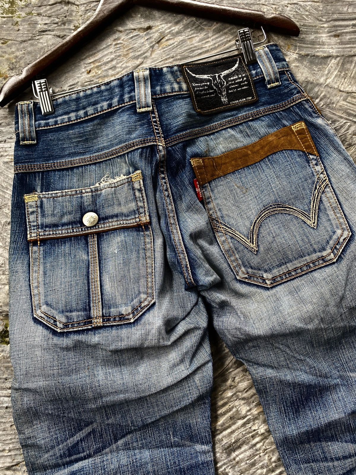 Edwin 💥Last Drop 💥Edwin Bushpant BlueTrip Pant Jeans Made in Japan Size US 31 - 18 Thumbnail