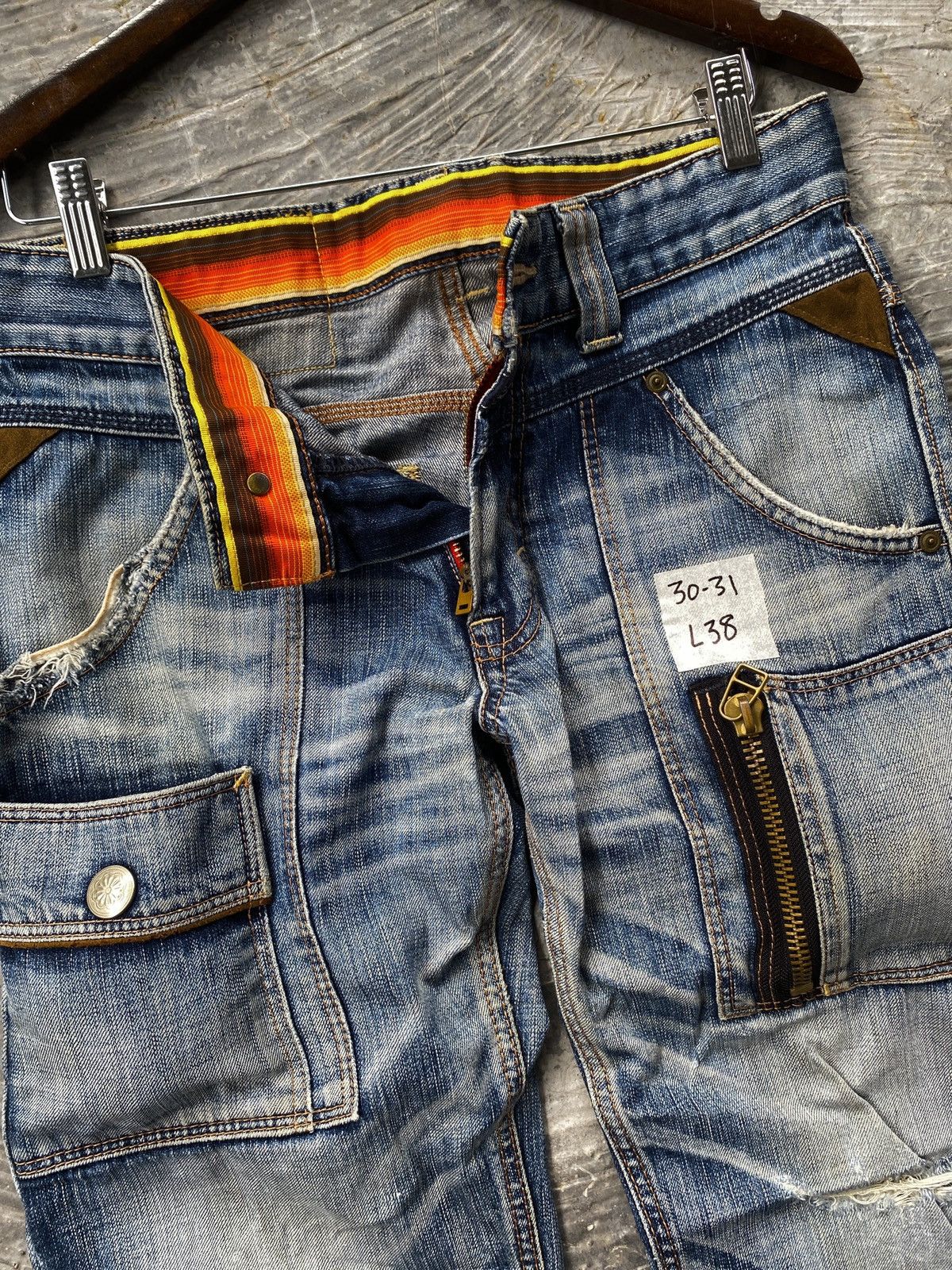 Edwin 💥Last Drop 💥Edwin Bushpant BlueTrip Pant Jeans Made in Japan Size US 31 - 15 Thumbnail