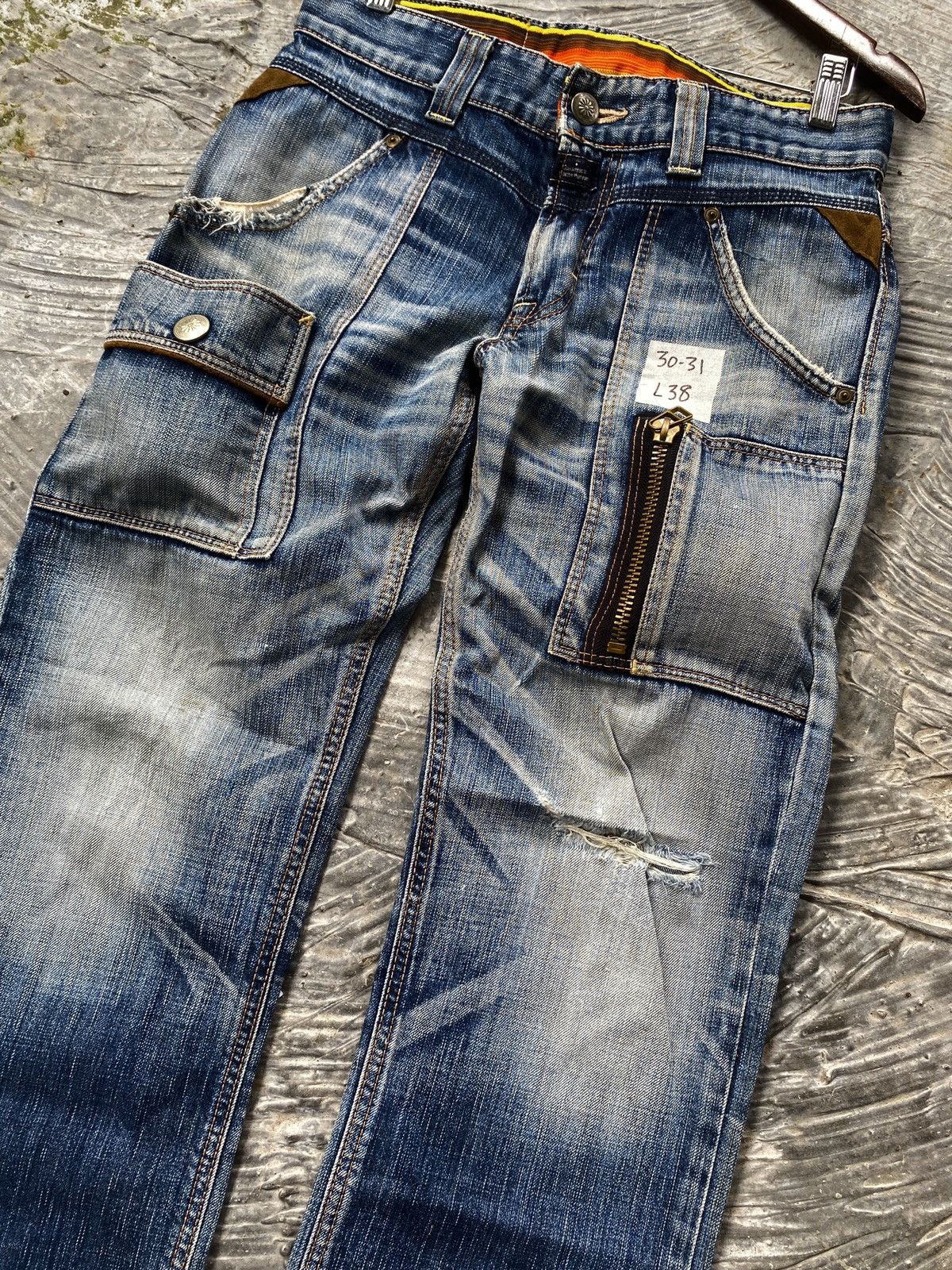 Edwin 💥Last Drop 💥Edwin Bushpant BlueTrip Pant Jeans Made in Japan Size US 31 - 13 Thumbnail