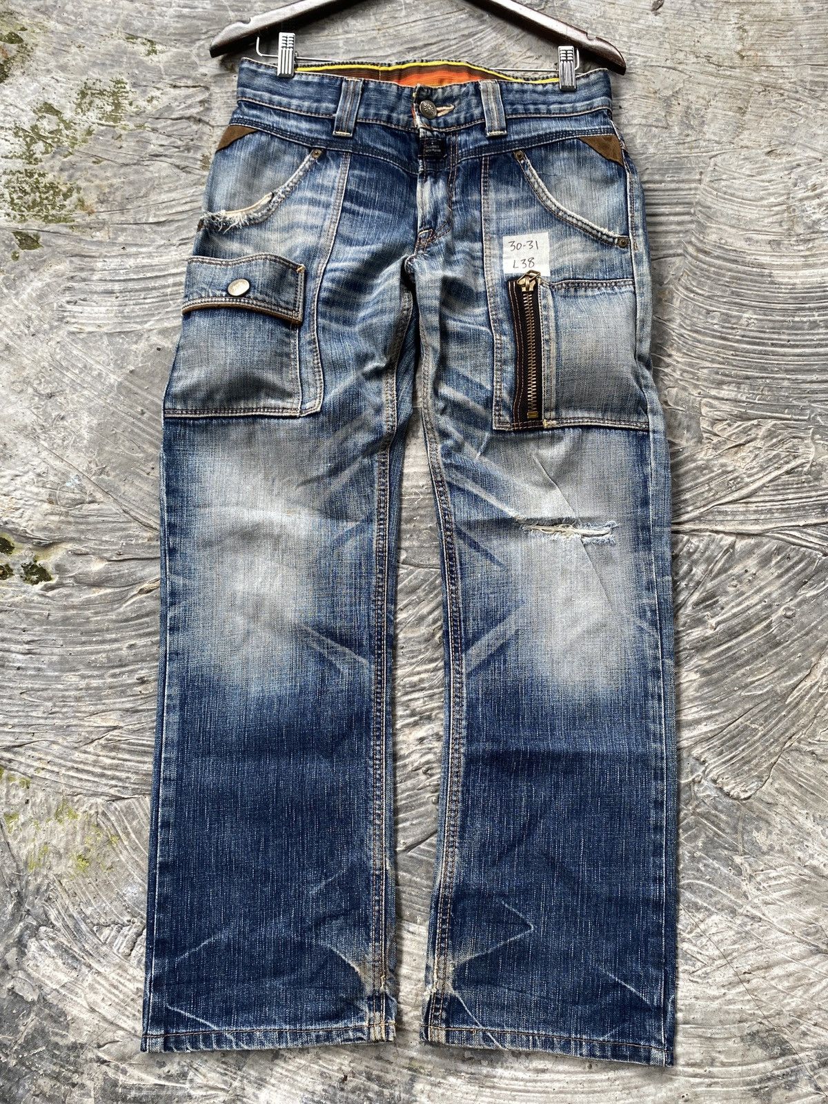 Edwin 💥Last Drop 💥Edwin Bushpant BlueTrip Pant Jeans Made in Japan Size US 31 - 2 Thumbnail