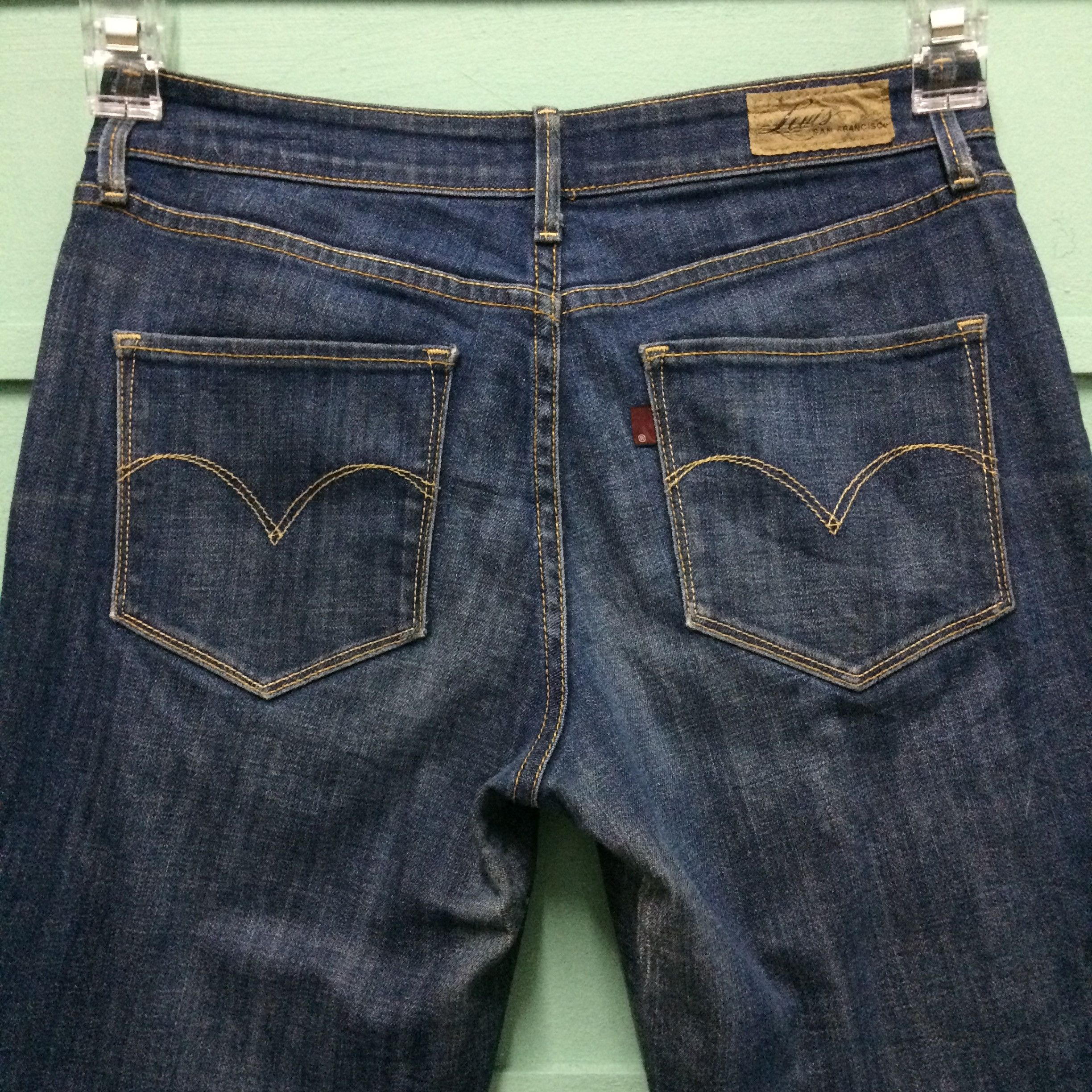 Levi's Vintage Distressed Levis Bold Curve Classic Bootcut #B-212 Size 29" - 7 Thumbnail