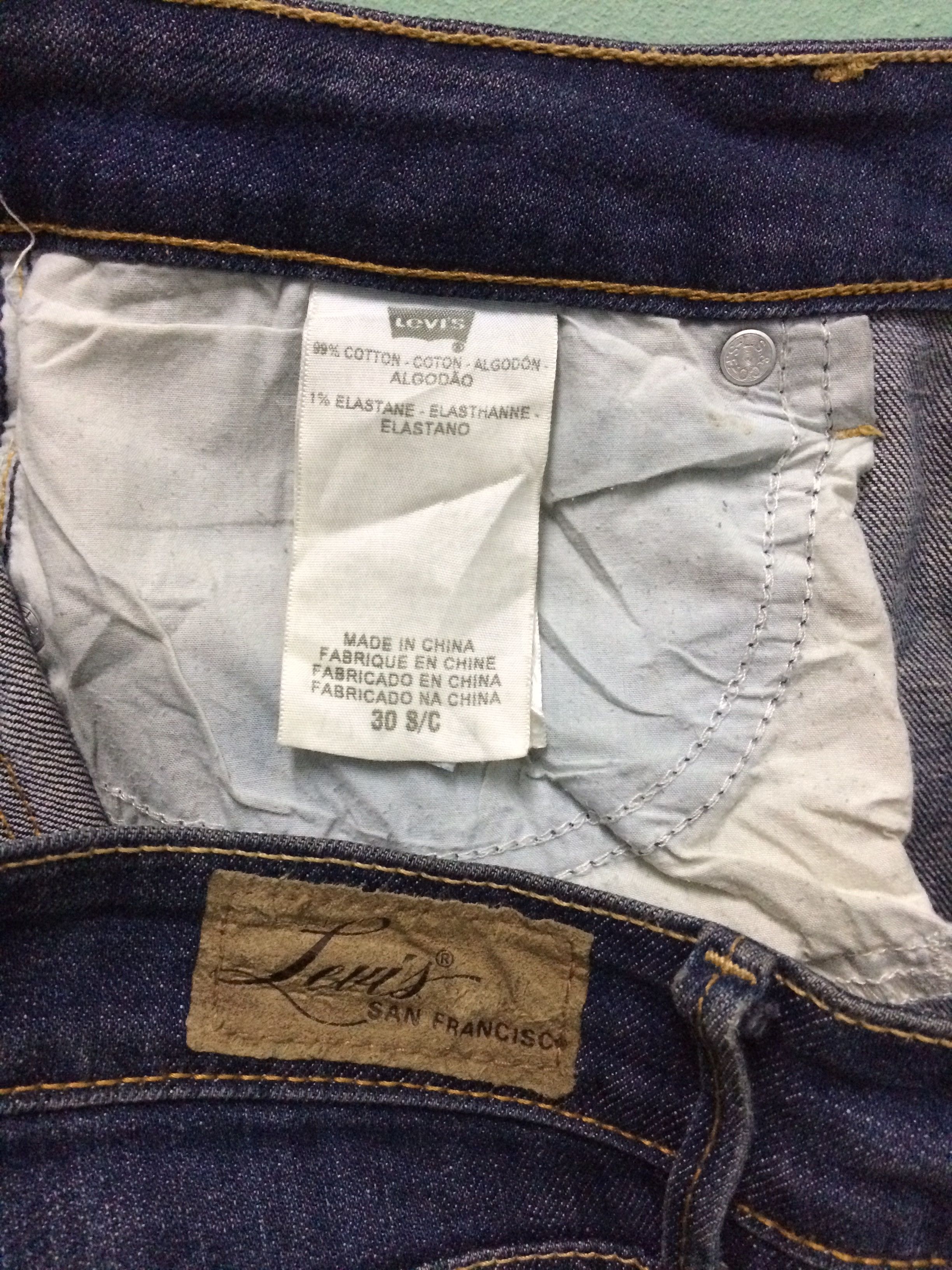 Levi's Vintage Distressed Levis Bold Curve Classic Bootcut #B-212 Size 29" - 12 Thumbnail