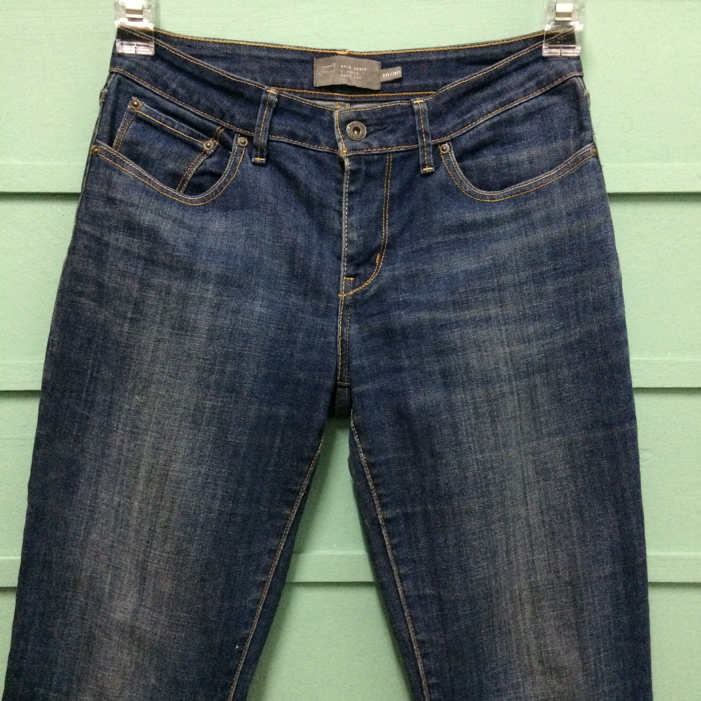 Levi's Vintage Distressed Levis Bold Curve Classic Bootcut #B-212 Size 29" - 4 Thumbnail
