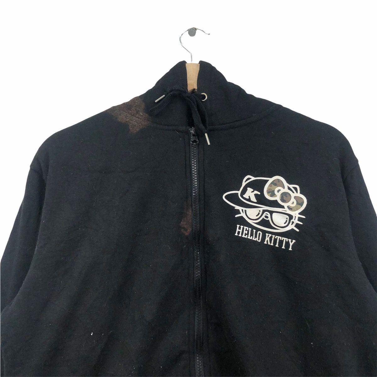 Vintage HELLO KITTY CARTOON All Over Print Hooded Sweatshirt Size US L / EU 52-54 / 3 - 3 Thumbnail