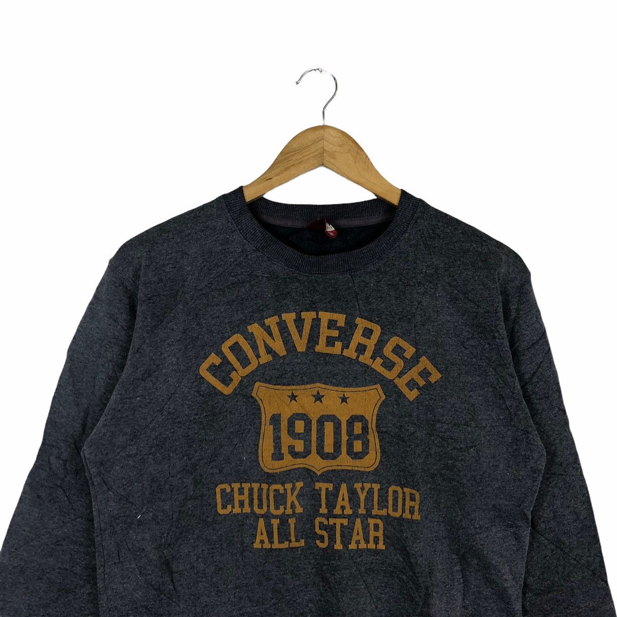 Converse VINTAGE CONVERSE ALL STAR SWEATSHIRT CASUAL JUMPER PULLOVER Size US S / EU 44-46 / 1 - 2 Thumbnail