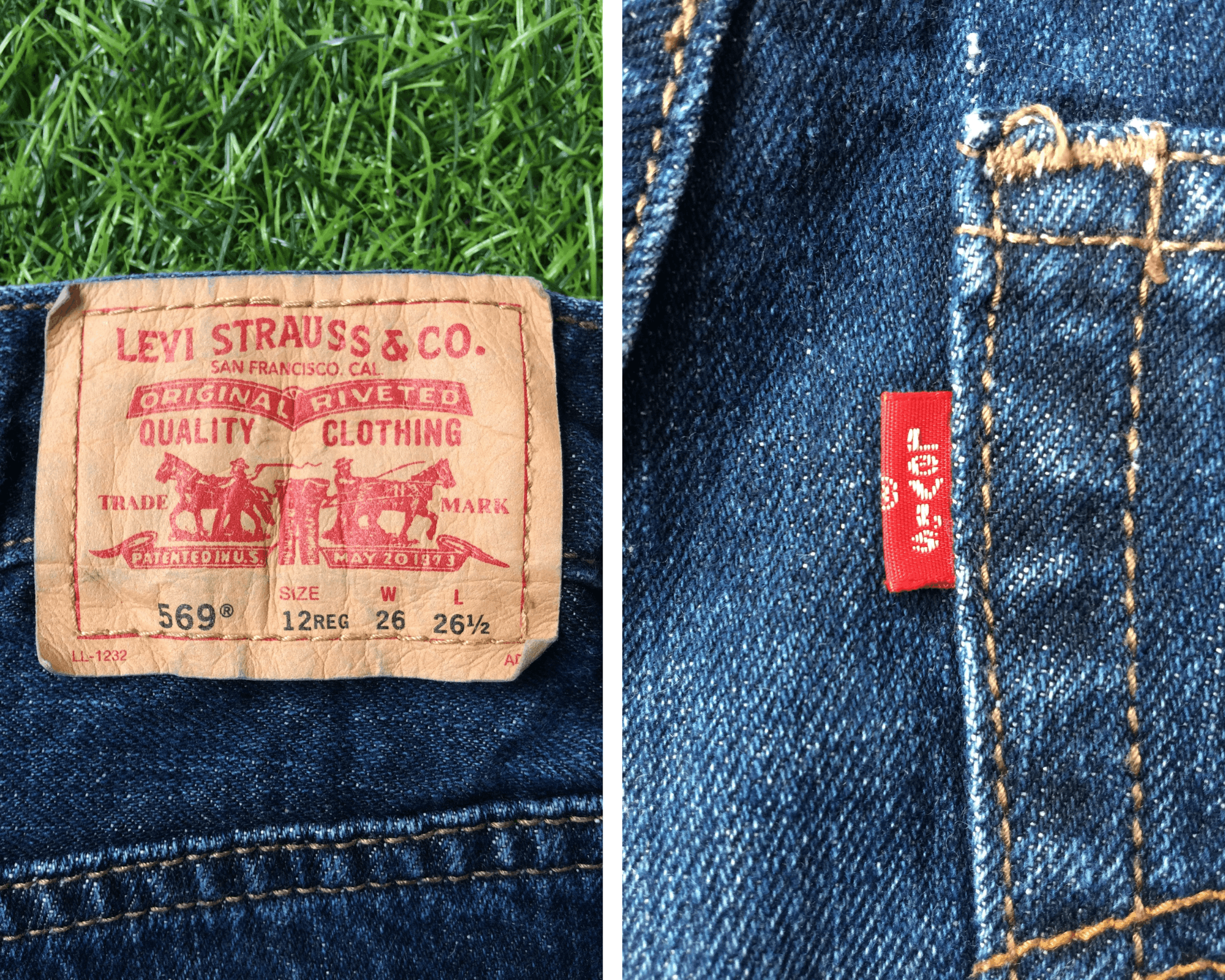 Levi's Levis 569 Jeans #B-442 Size 26" / US 2 / IT 38 - 9 Thumbnail