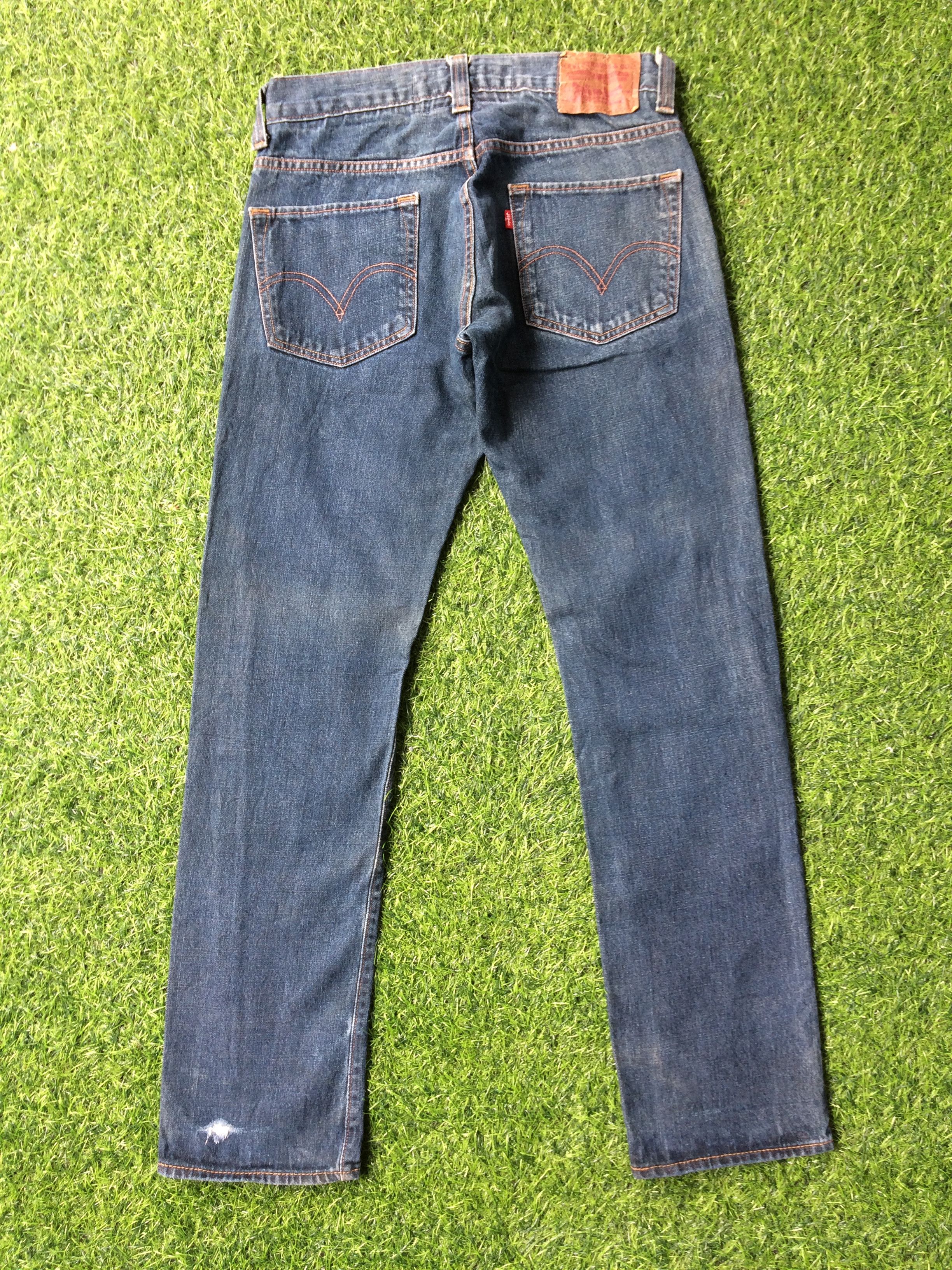 Levi's × Vintage Vintage Distressed Levis 511 Ripped Jeans #B-412 Size US 29 - 2 Thumbnail