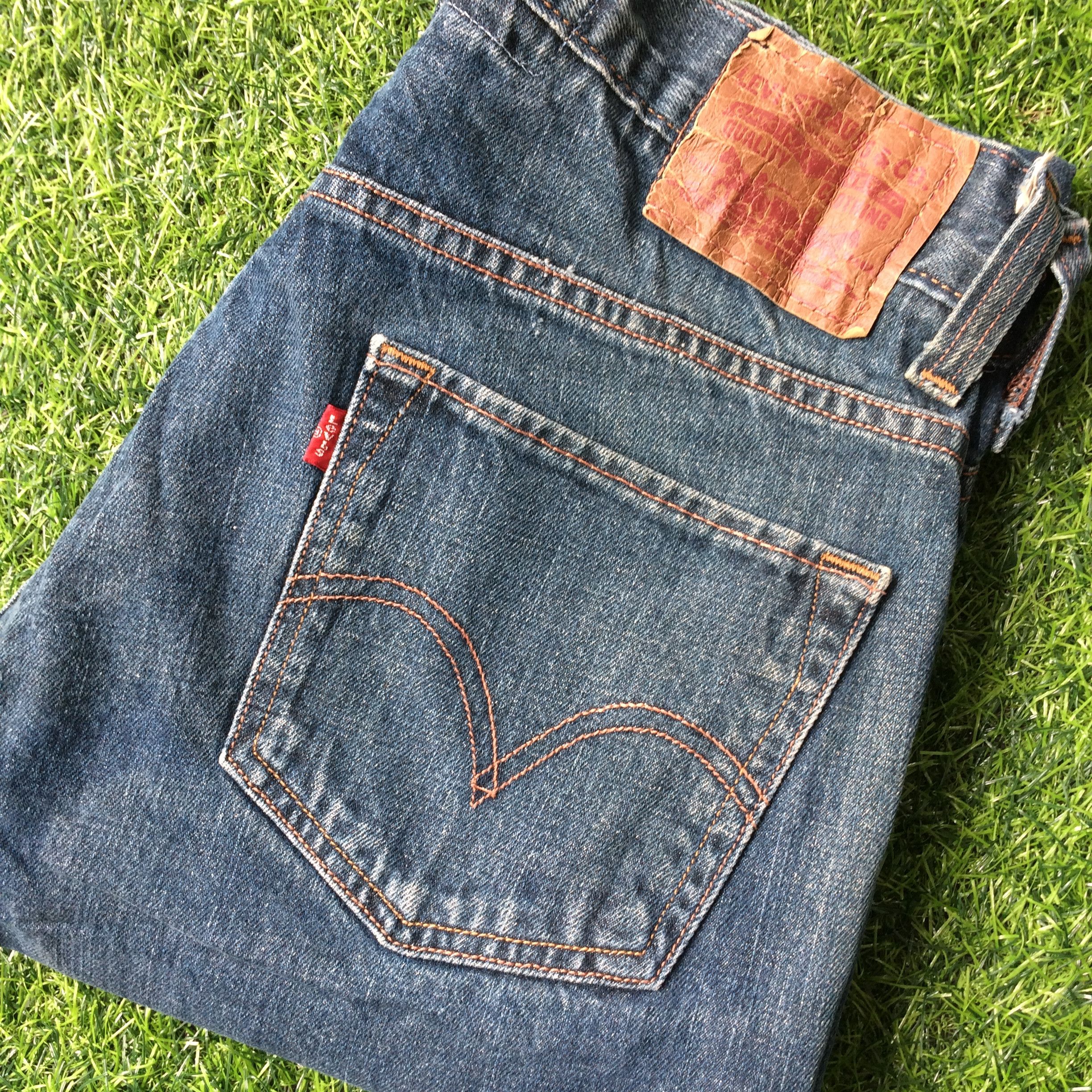 Levi's × Vintage Vintage Distressed Levis 511 Ripped Jeans #B-412 Size US 29 - 8 Thumbnail
