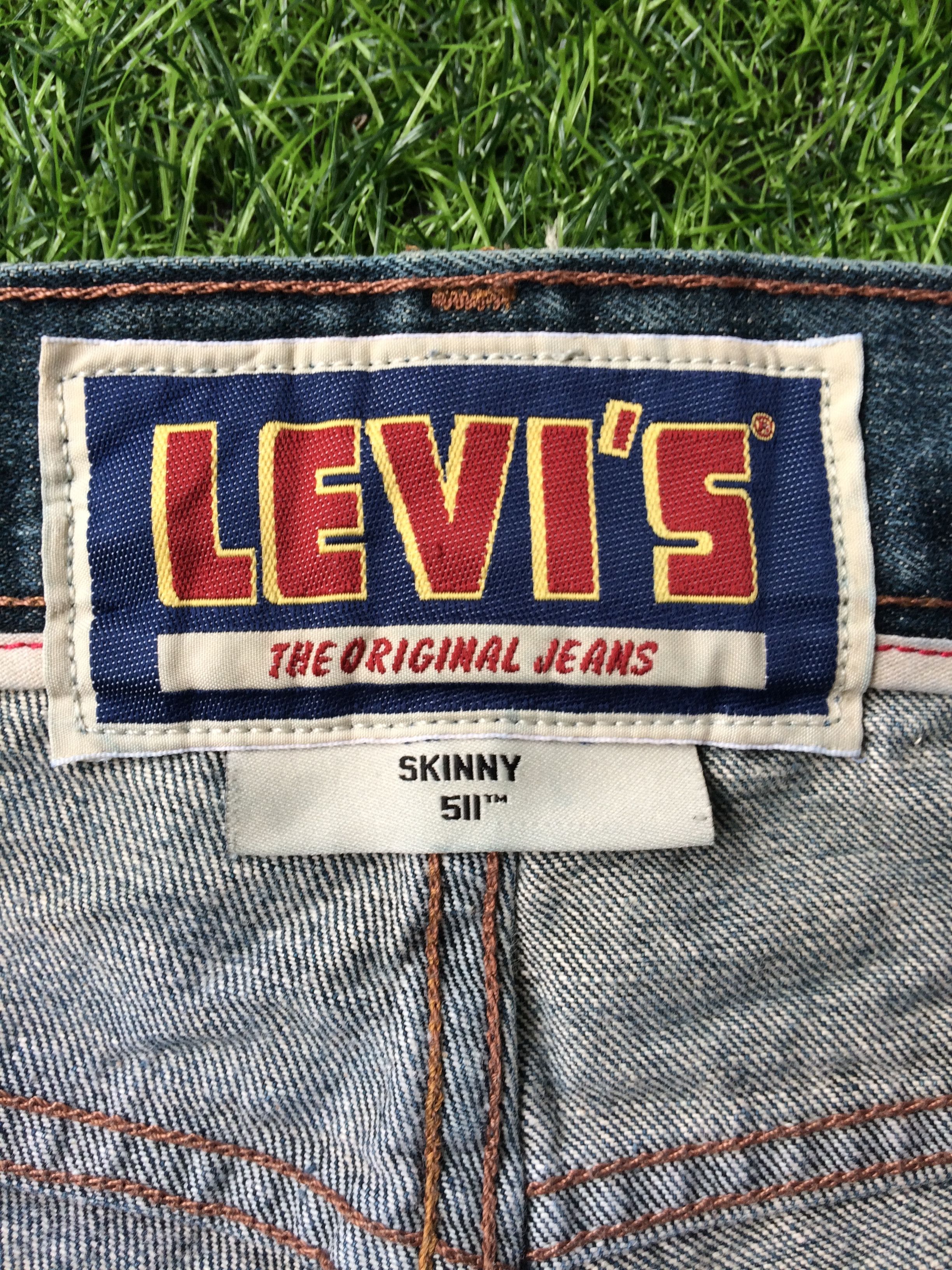 Levi's × Vintage Vintage Distressed Levis 511 Ripped Jeans #B-412 Size US 29 - 11 Thumbnail