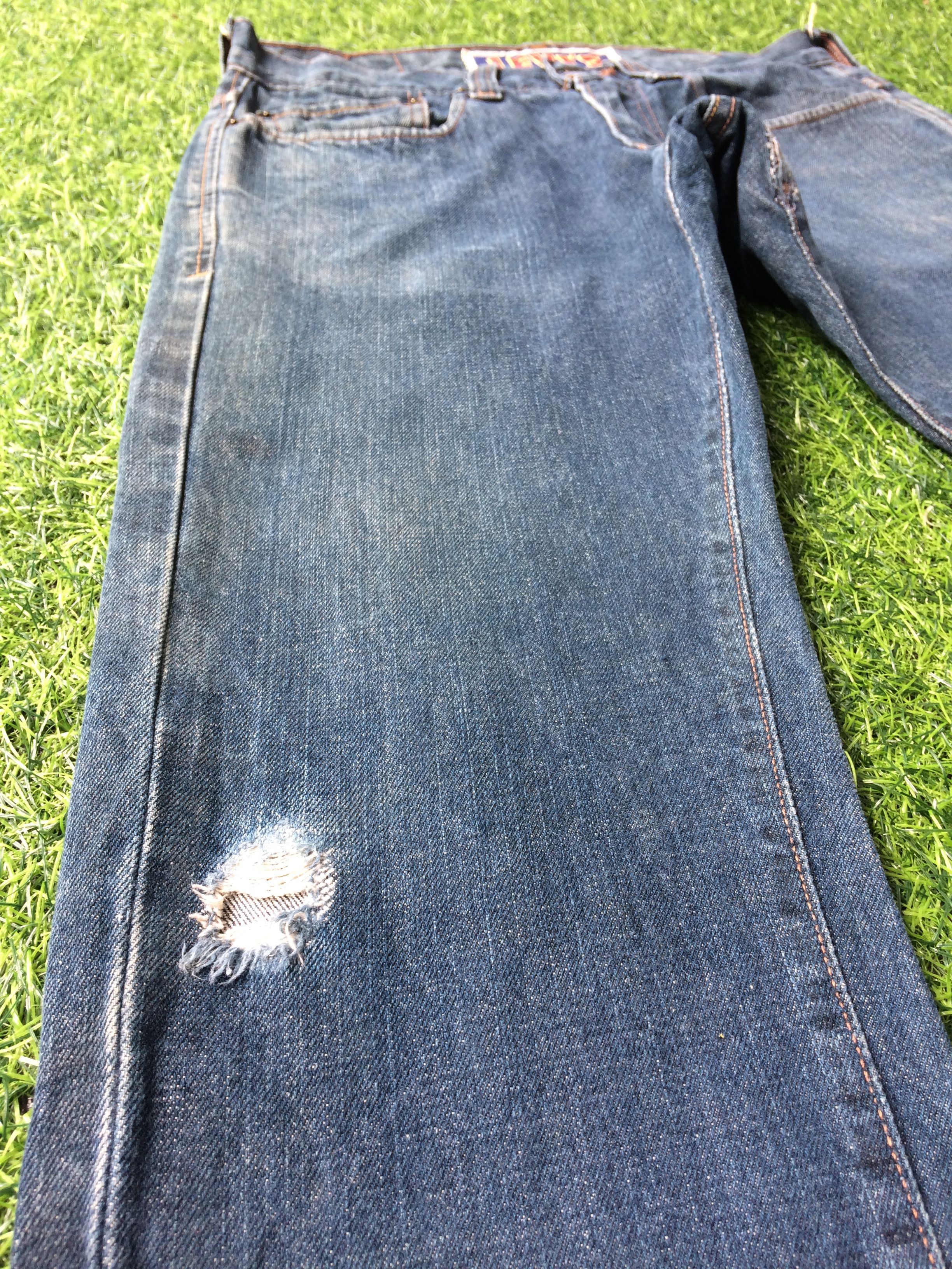 Levi's × Vintage Vintage Distressed Levis 511 Ripped Jeans #B-412 Size US 29 - 5 Thumbnail