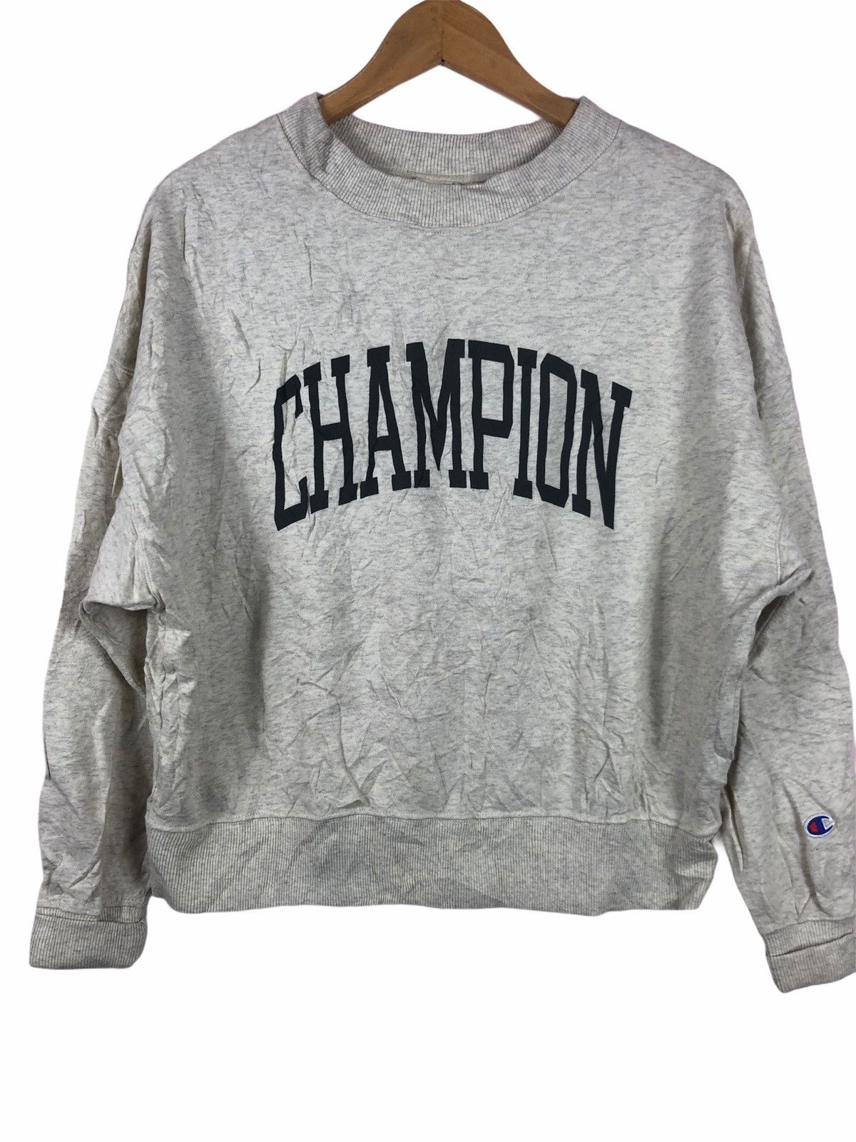 Vintage VINTAGE CHAMPION SINCE 1919 WHITE SWEATSHIRT Size US M / EU 48-50 / 2 - 1 Thumbnail
