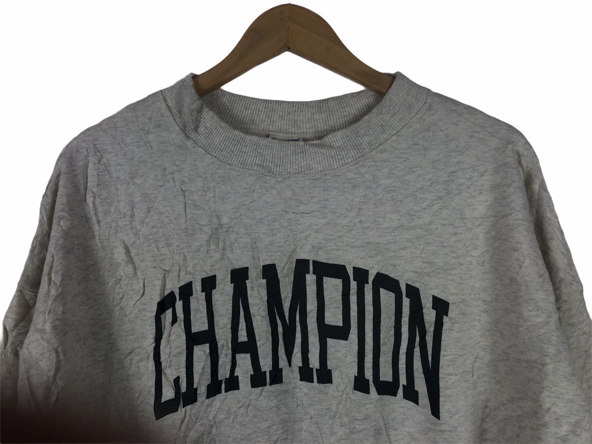 Vintage VINTAGE CHAMPION SINCE 1919 WHITE SWEATSHIRT Size US M / EU 48-50 / 2 - 2 Thumbnail