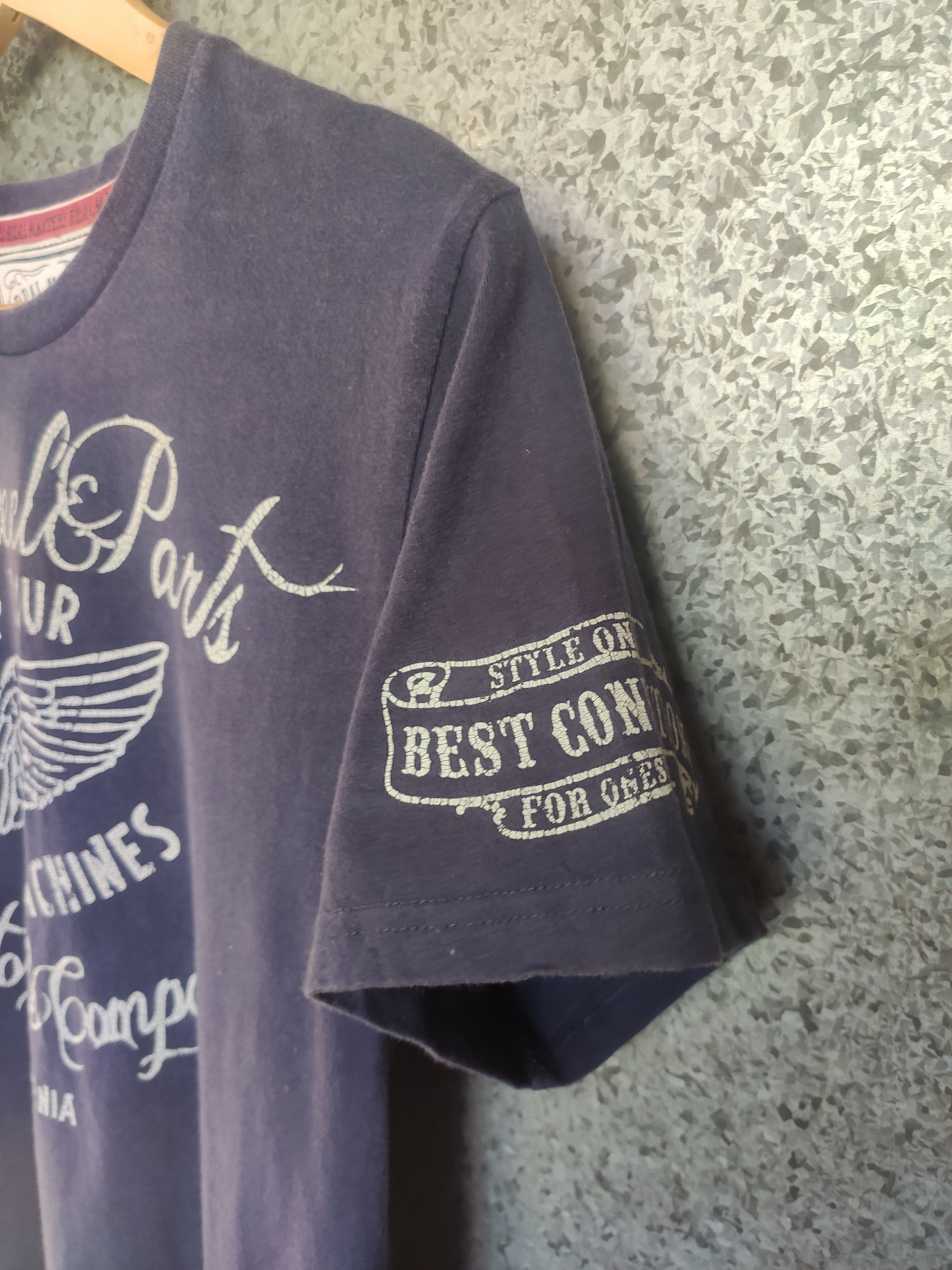 Sports Specialties 🔥 Vtg Real Master's the wheel parts tees Indian motorcycle Size US M / EU 48-50 / 2 - 6 Thumbnail