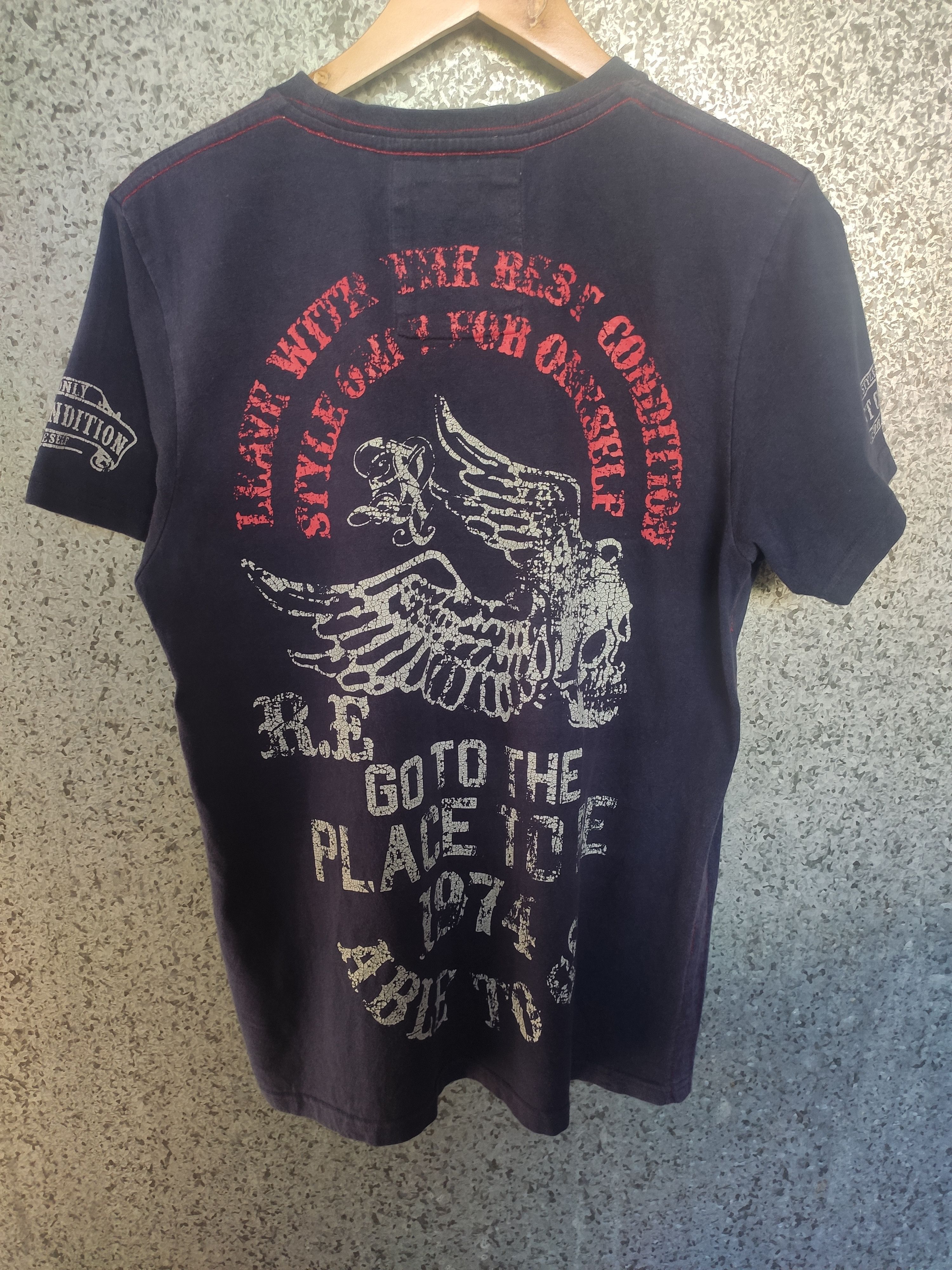Sports Specialties 🔥 Vtg Real Master's the wheel parts tees Indian motorcycle Size US M / EU 48-50 / 2 - 1 Thumbnail