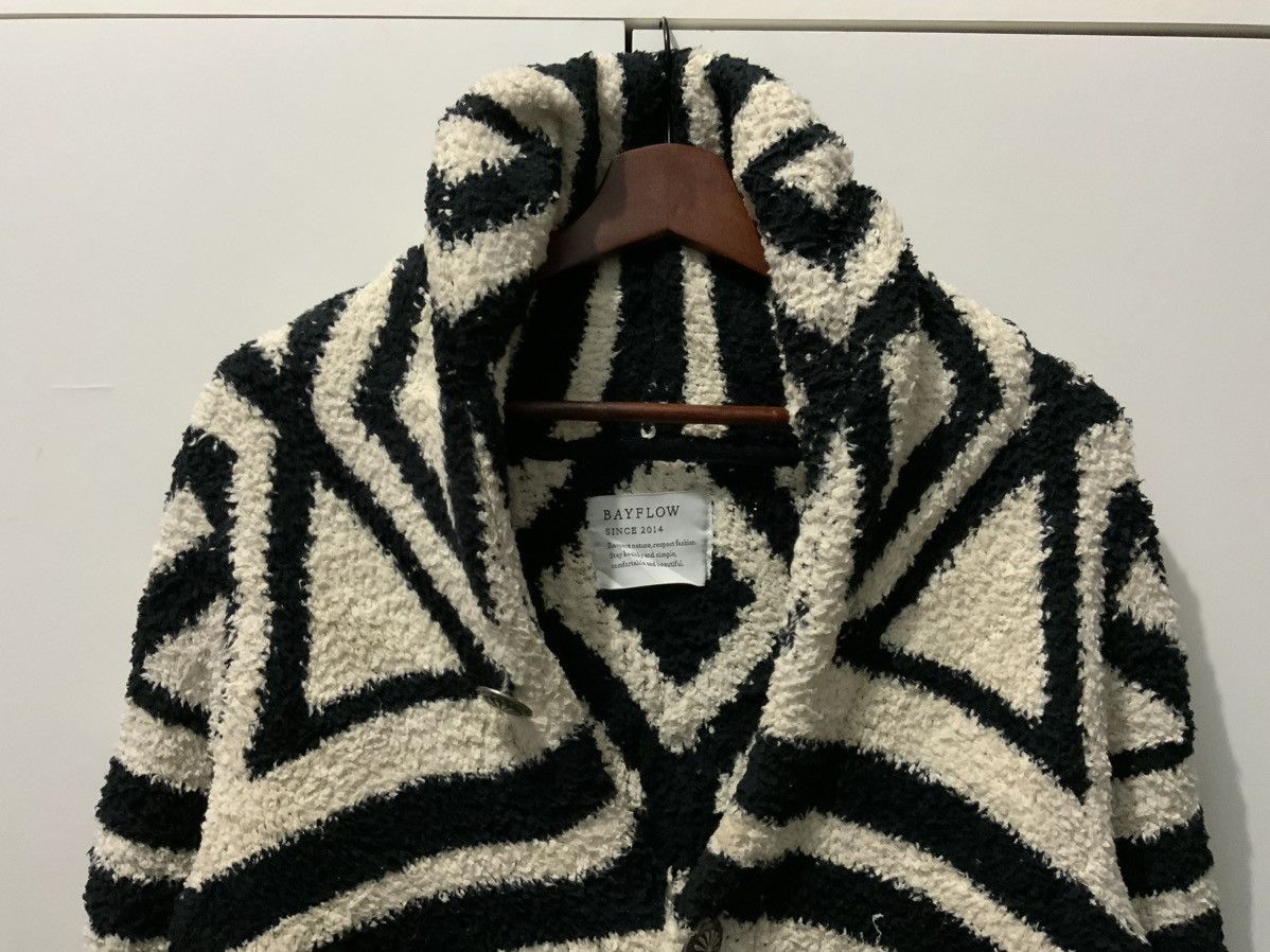 Japanese Brand Japanese Brand Bayflow Cowichan Fleece Kapital Style Jacket Size US L / EU 52-54 / 3 - 3 Thumbnail