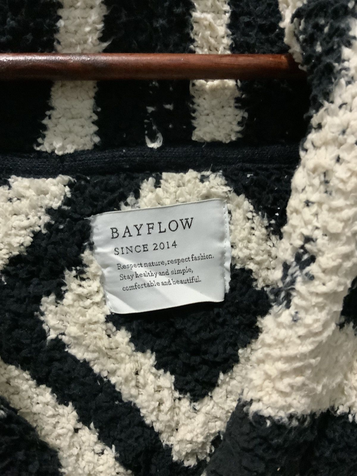 Japanese Brand Japanese Brand Bayflow Cowichan Fleece Kapital Style Jacket Size US L / EU 52-54 / 3 - 9 Thumbnail