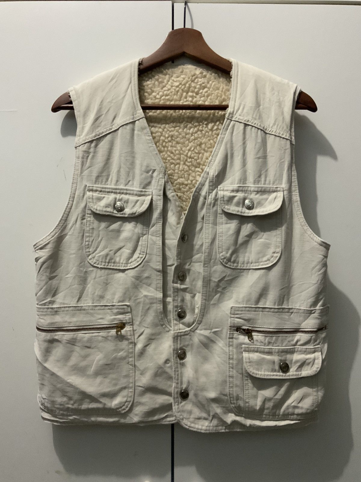 Japanese Brand Multipocket Voodo Tactical Fur Vest Size US M / EU 48-50 / 2 - 1 Thumbnail