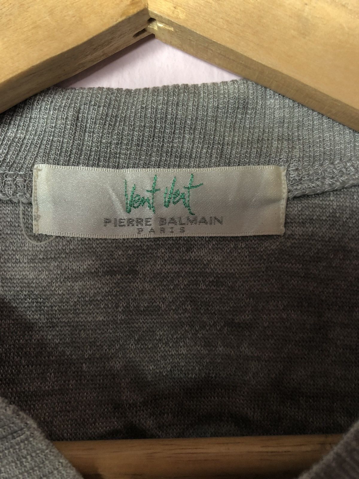Pierre Balmain VENT VENT PIERRE BALMAIN PARIS GREY SWEATSHIRT Size US XL / EU 56 / 4 - 4 Thumbnail
