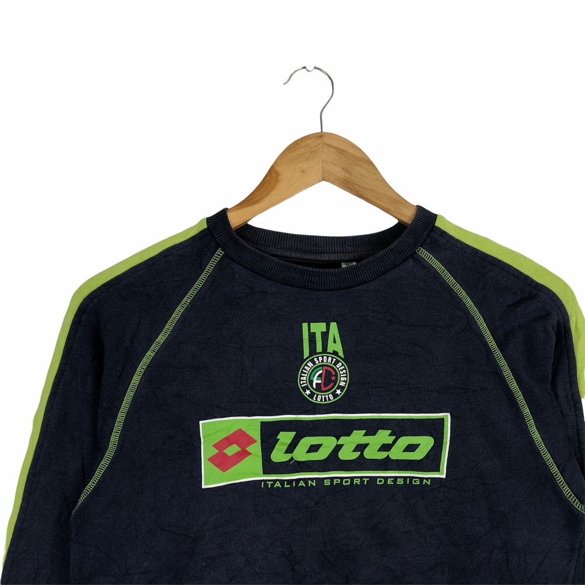 Lotto Sport Lotto Italia Sweatshirt Casual Jumper Pullover Sportwear Size US S / EU 44-46 / 1 - 2 Thumbnail