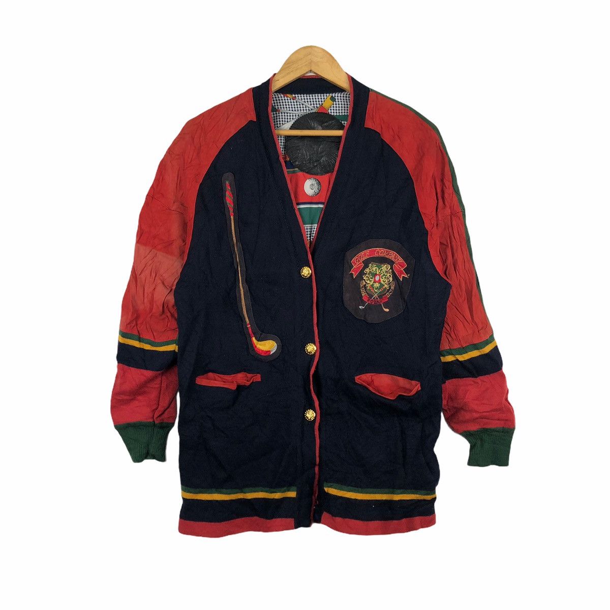 Torras TORRAS CARDIGAN MADE IN SPAIN POCKET UNIVERSITY SWEATSHIRTS Size US L / EU 52-54 / 3 - 1 Thumbnail