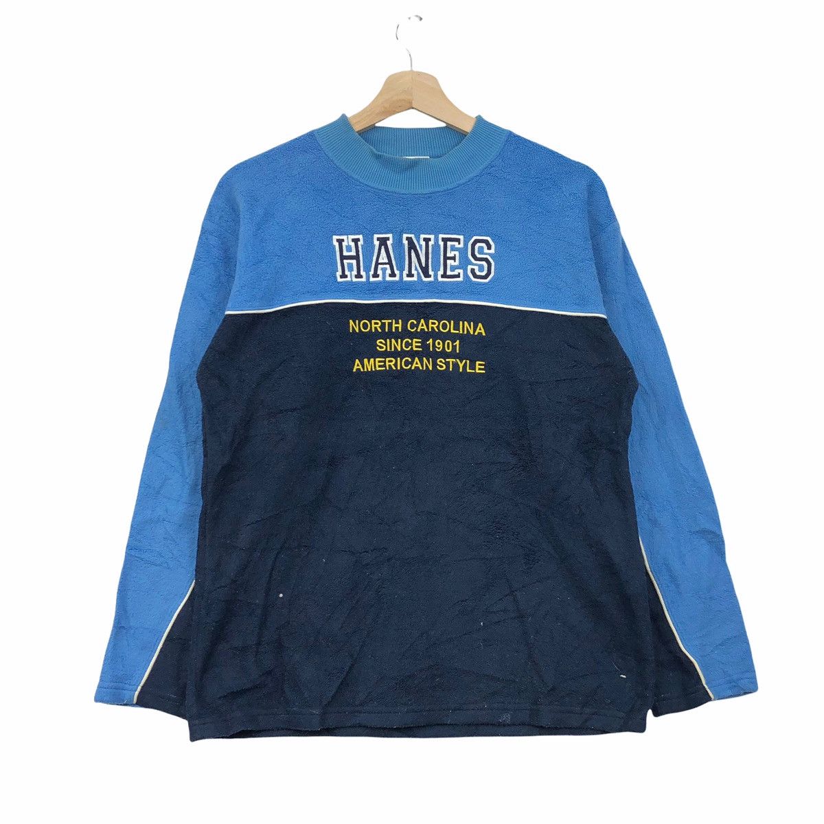 Vintage HANES AMERICAN CAROLINA Zipper Fleece Sweatshirts
