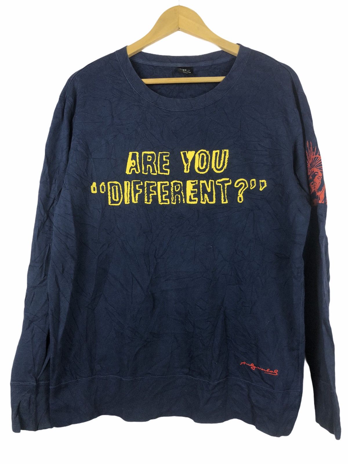 Andy Warhol ANDY WARHOL POP ART STREET LONG SLEEVES SWEATSHIRT Size US XL / EU 56 / 4 - 1 Thumbnail