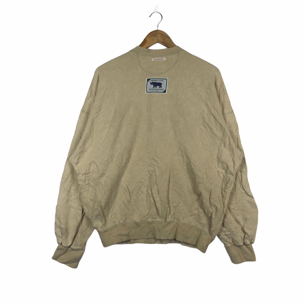 Vintage VINTAGE PAPAS SWEATSHIRT FULL BUTTON CASUAL JUMPER PULLOVER Size US XL / EU 56 / 4 - 5 Thumbnail