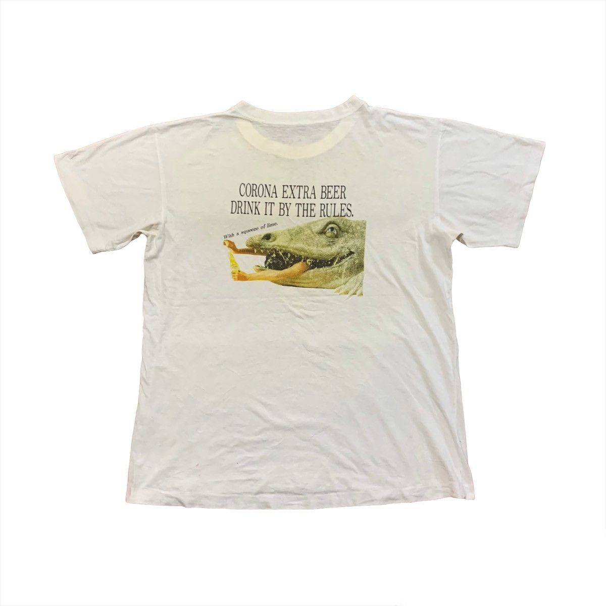 Vintage Corona Extra Beer Drink It By The Rules Shirt