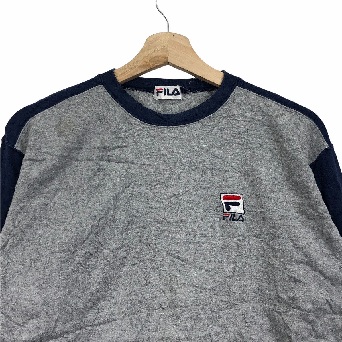Fila Vintage FILA BIELLA ITALIA Small Logo Long Sleeves Size US M / EU 48-50 / 2 - 3 Thumbnail