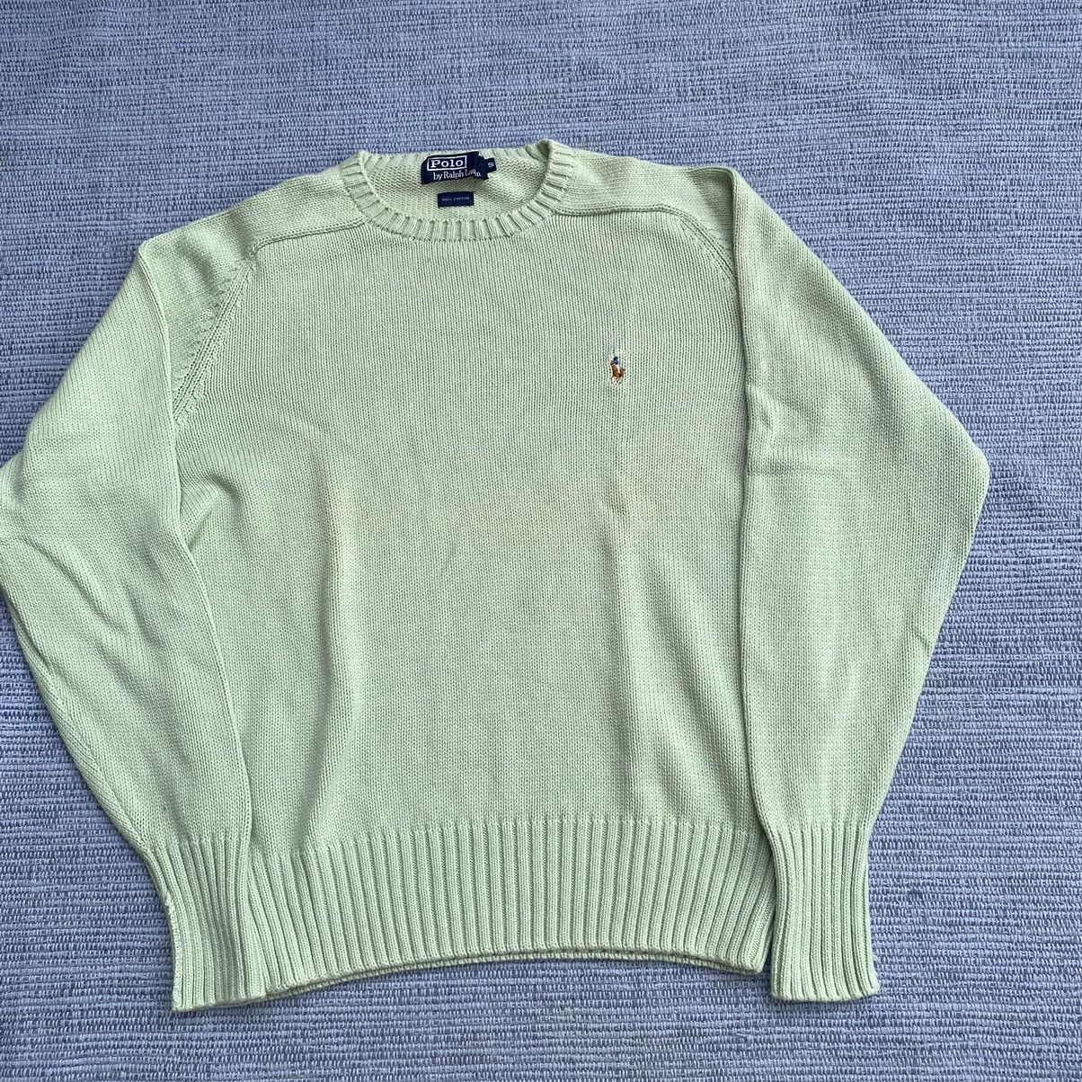 Polo Ralph Lauren green cotton knitwear Size US S / EU 44-46 / 1 - 8 Thumbnail