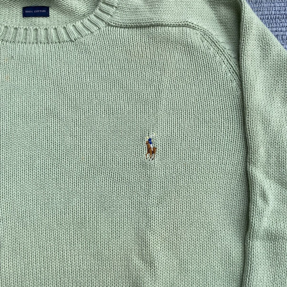 Polo Ralph Lauren green cotton knitwear Size US S / EU 44-46 / 1 - 3 Thumbnail