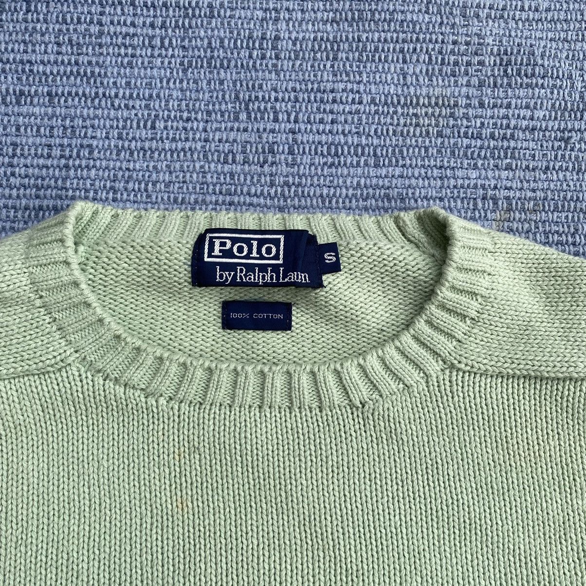Polo Ralph Lauren green cotton knitwear Size US S / EU 44-46 / 1 - 2 Thumbnail