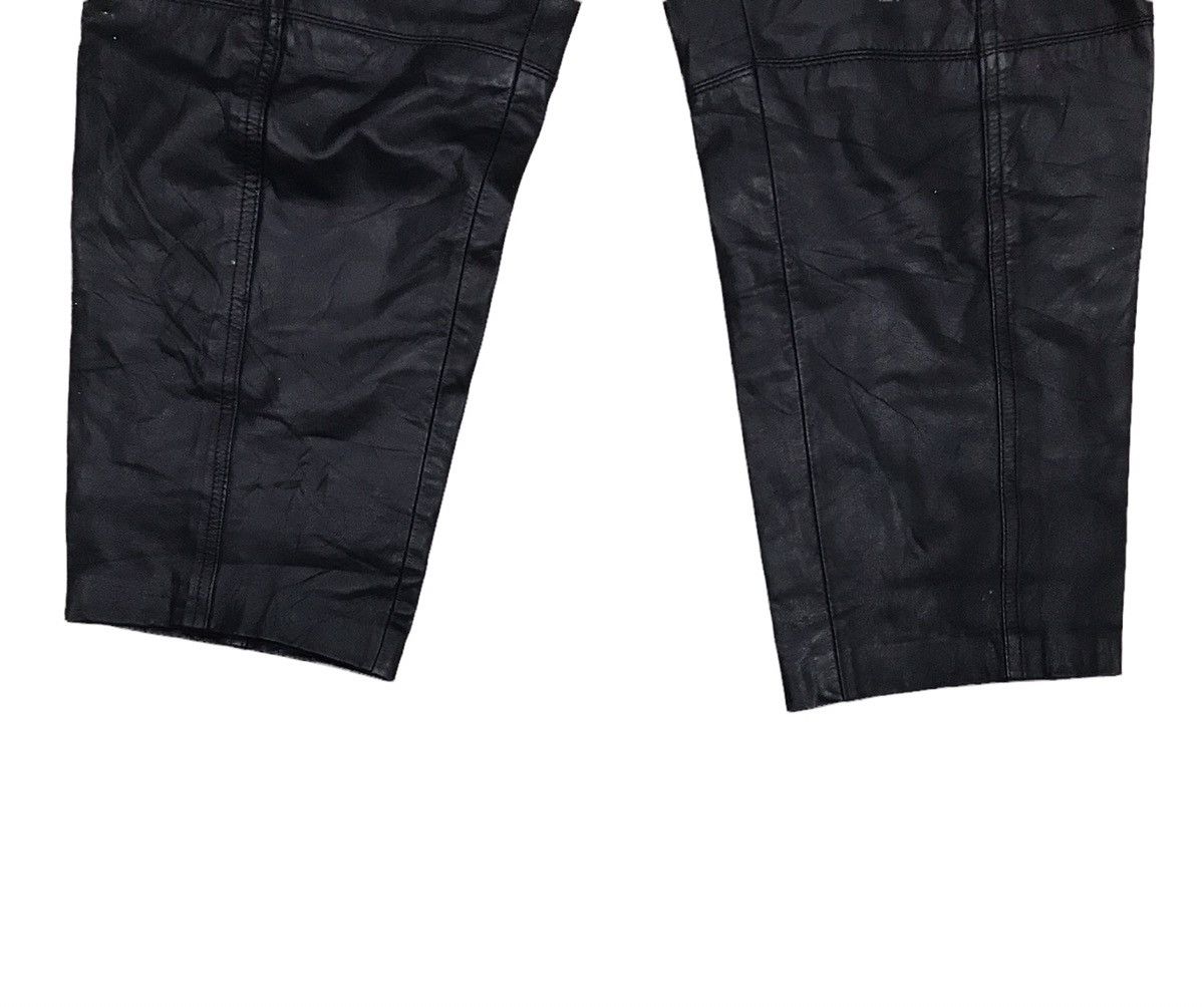 Japanese Brand × Leather × Vintage Nn IMPORTED BY ITOKIN LEATHER PANTS Size US 28 / EU 44 - 9 Thumbnail