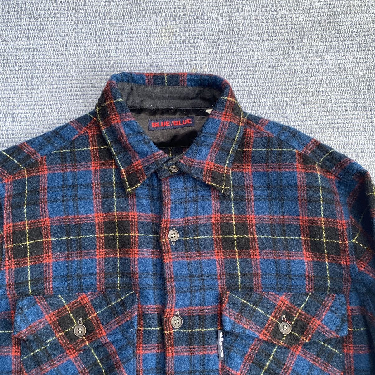 HOLLYWOOD RANCH MARKET blue blue by hollywood ranch market double pocket flannel Size US S / EU 44-46 / 1 - 2 Thumbnail