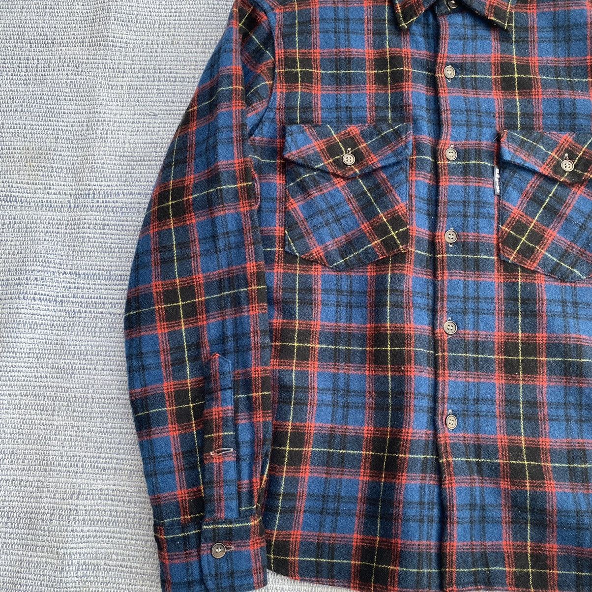 HOLLYWOOD RANCH MARKET blue blue by hollywood ranch market double pocket flannel Size US S / EU 44-46 / 1 - 4 Thumbnail