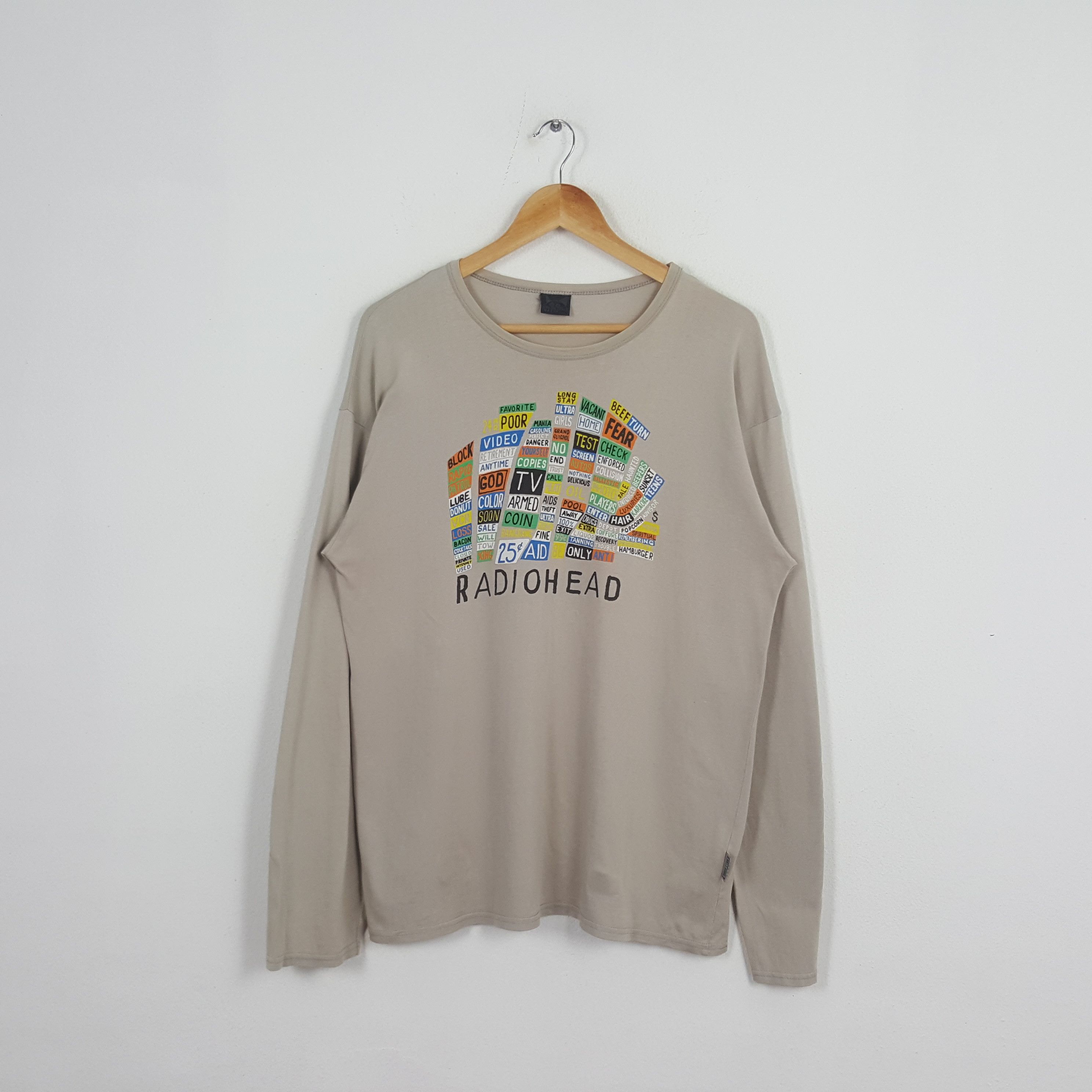 Radiohead Waste Long Sleeve 2000s Radiohead Stanley Donwood