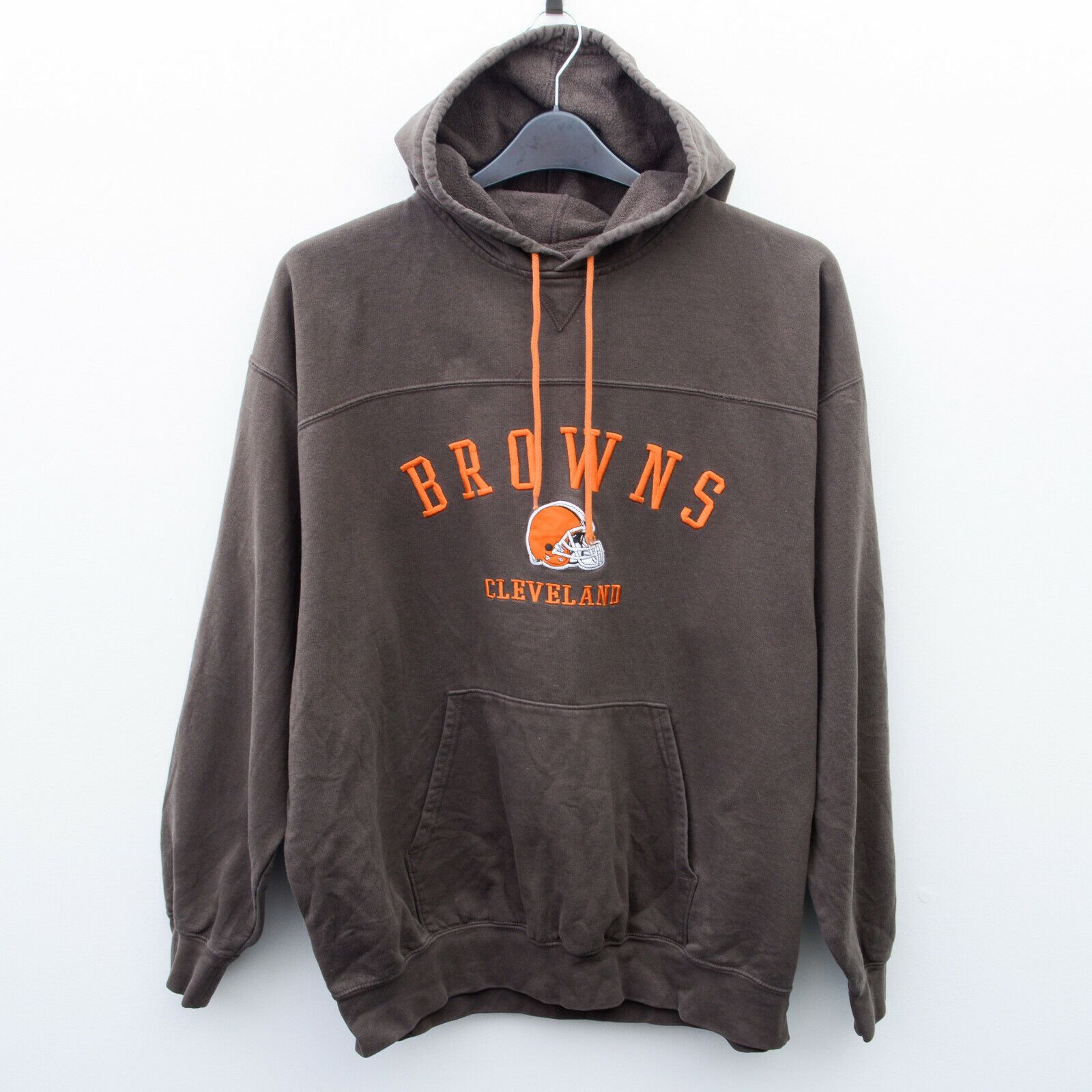 NFL × Vintage Cleveland Browns 2XL Hoodie Sweatshirt US 24 Pullover Jumper Size XXL / US 16-18 / IT 52-54 - 1 Thumbnail