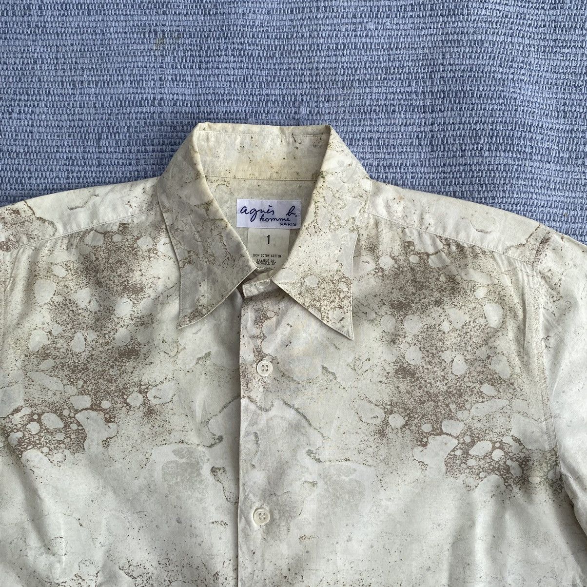 agnes b. vintage printed shirt Size US S / EU 44-46 / 1 - 2 Thumbnail