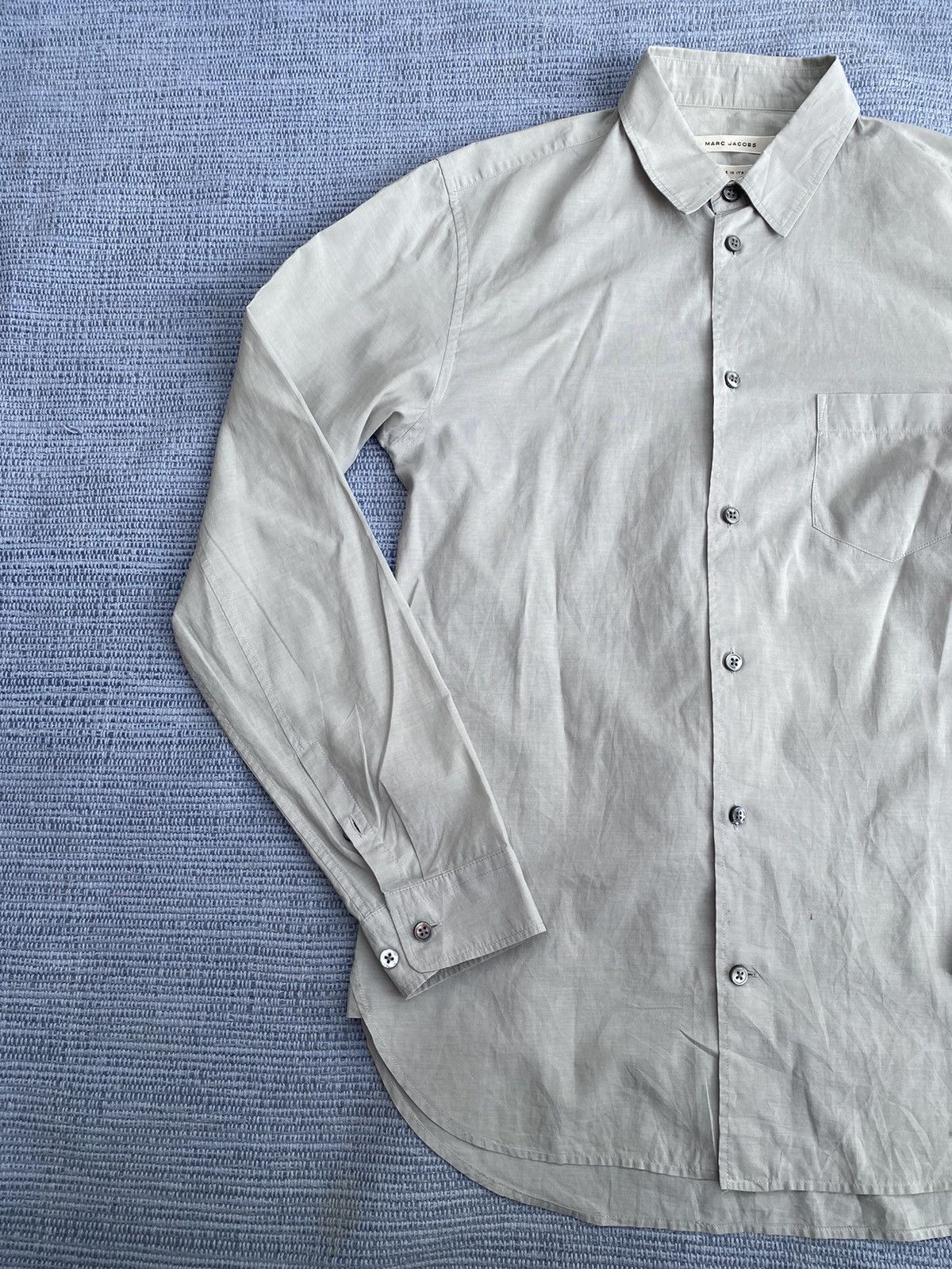 Marc Jacobs grey button up shirt Size US S / EU 44-46 / 1 - 4 Thumbnail