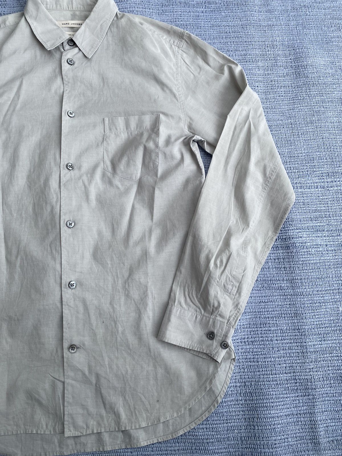 Marc Jacobs grey button up shirt Size US S / EU 44-46 / 1 - 5 Thumbnail