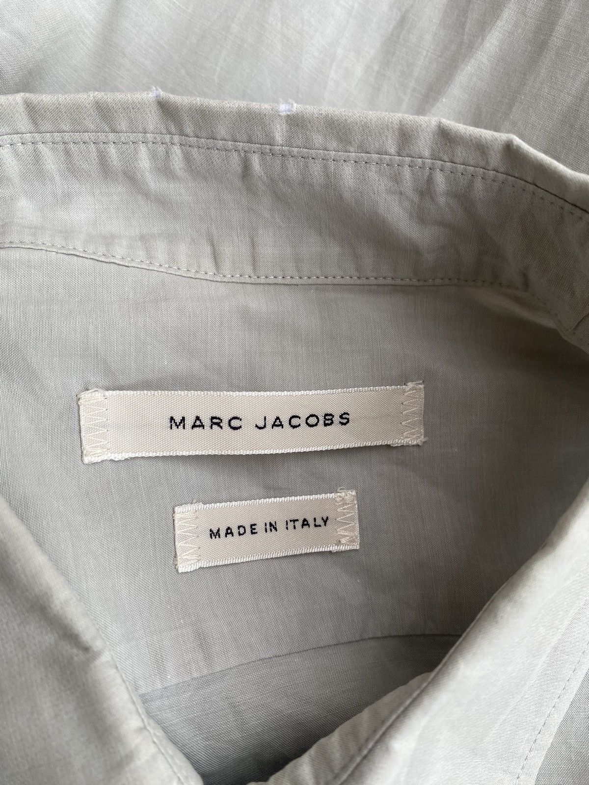 Marc Jacobs grey button up shirt Size US S / EU 44-46 / 1 - 11 Thumbnail