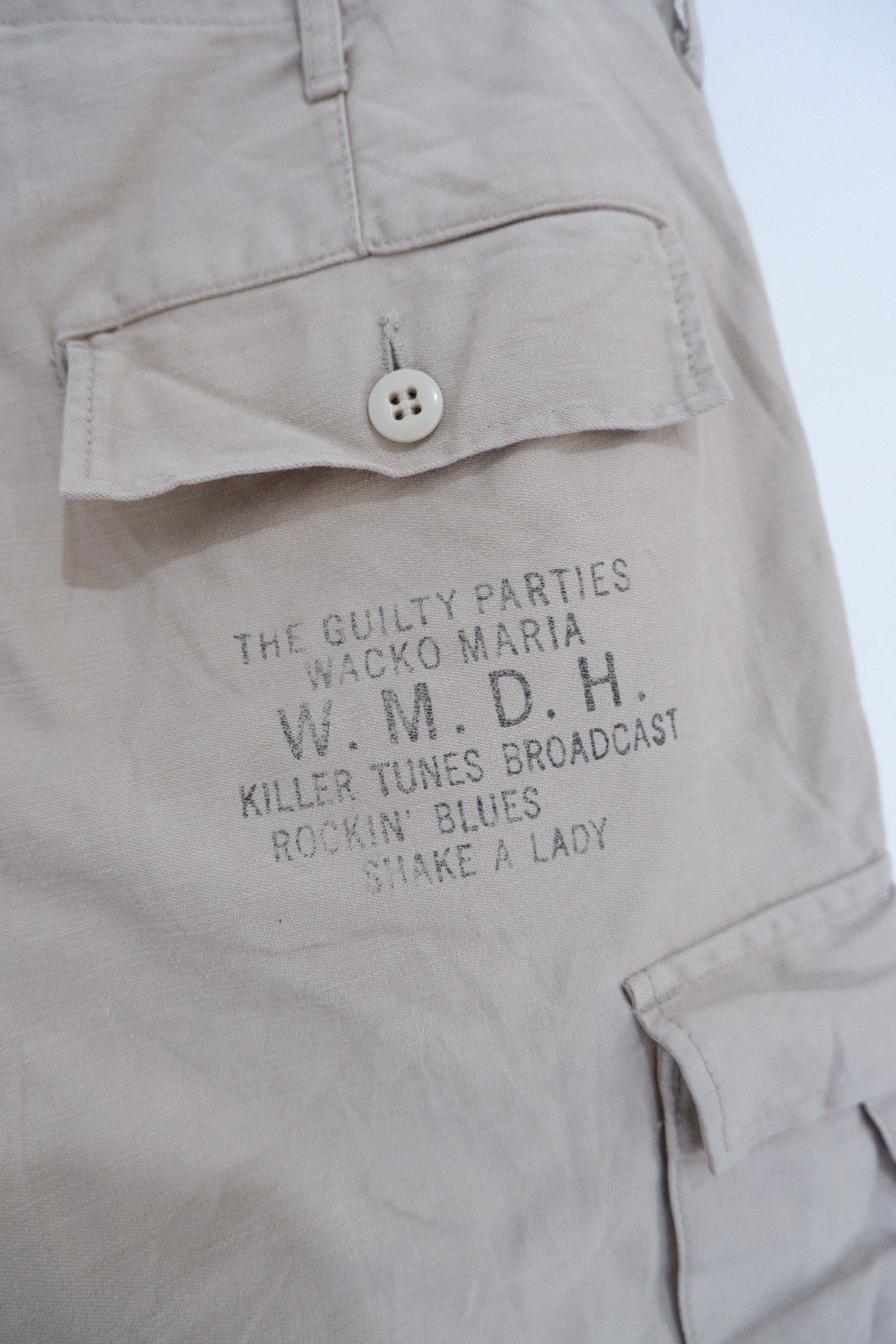 Wacko Maria Vintage Wacko Maria Raw Cut Cargo shorts Size US 31 - 2 Thumbnail