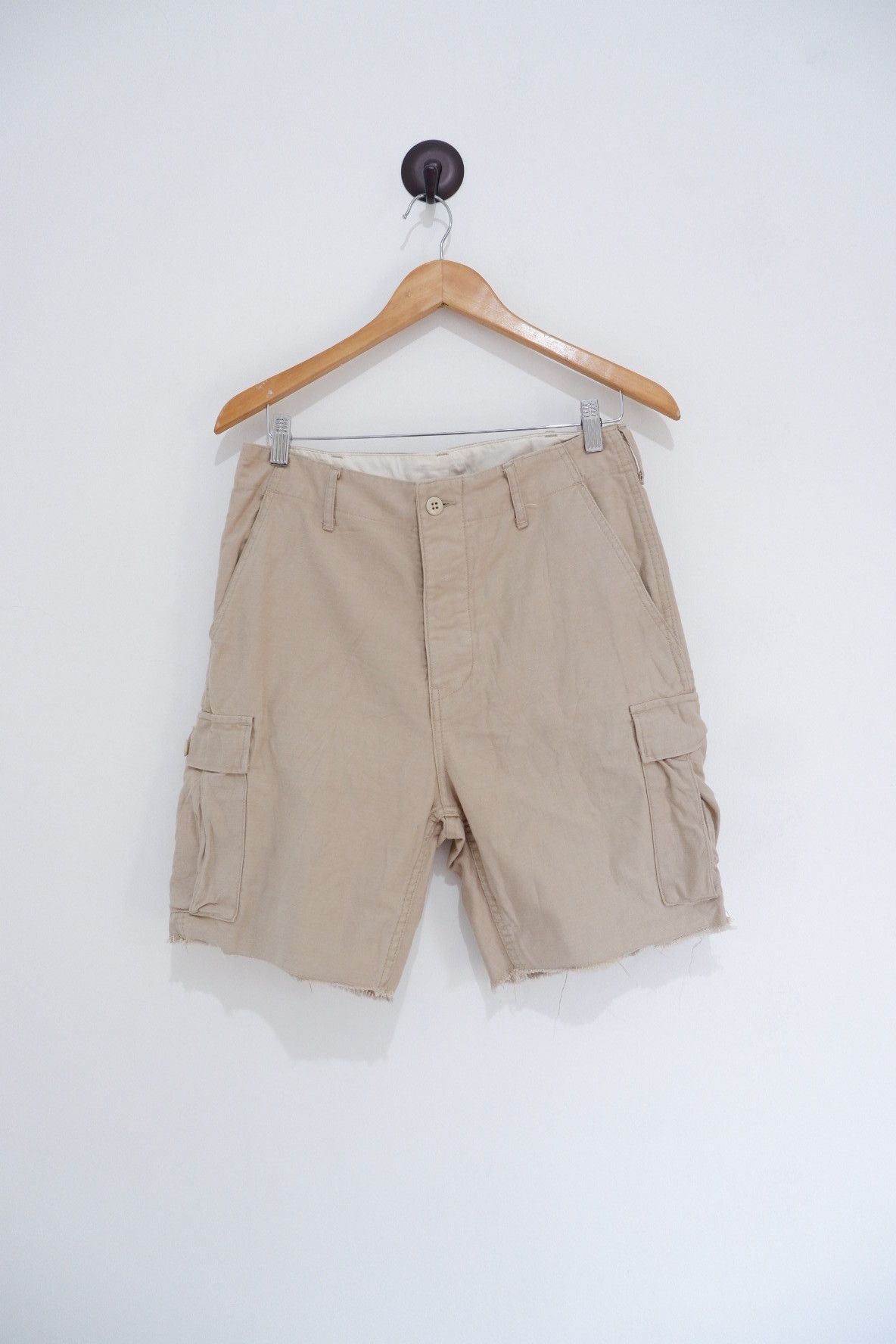 Wacko Maria Vintage Wacko Maria Raw Cut Cargo shorts Size US 31 - 1 Thumbnail