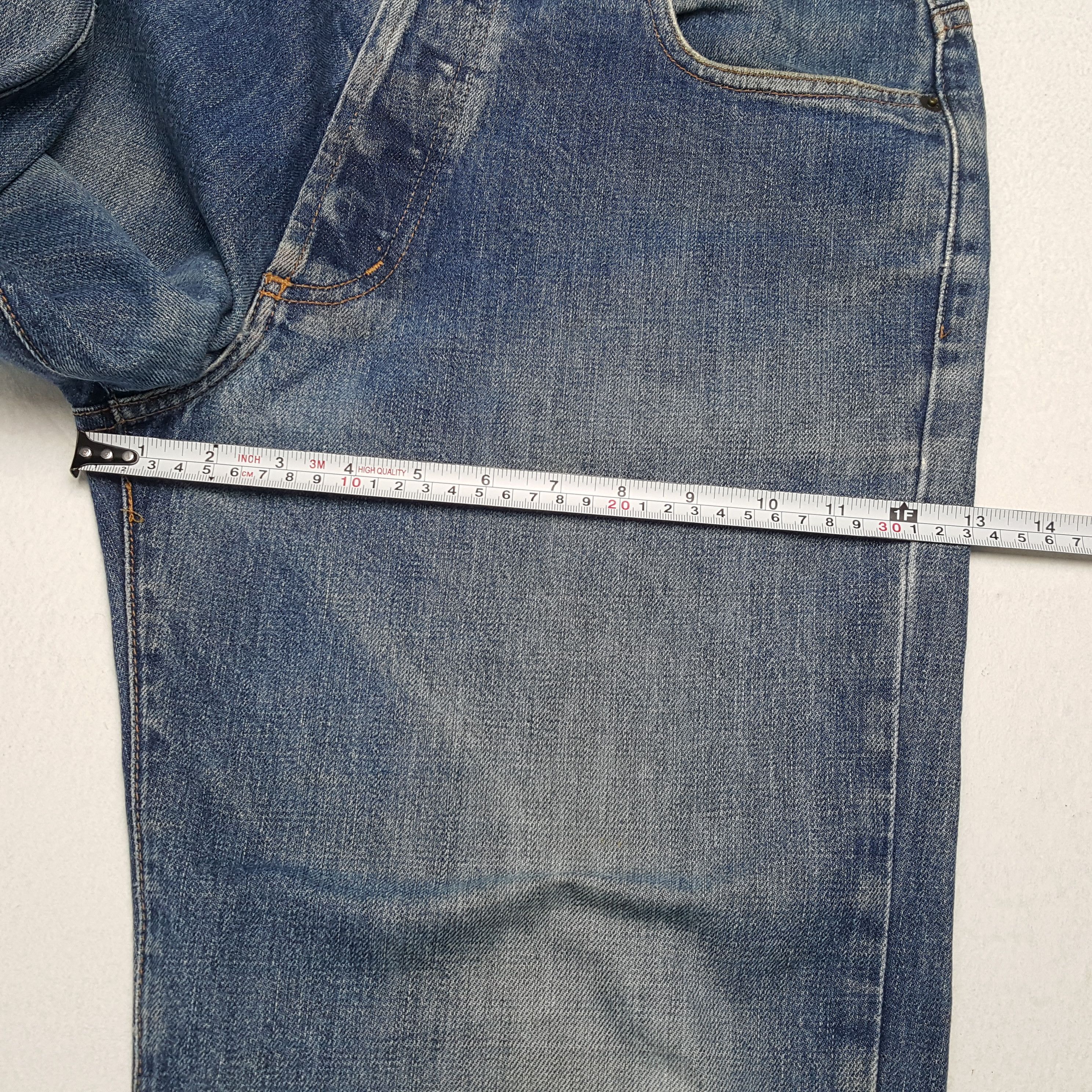 Stussy × Vintage STUSSY Streetwear Skateboard Style Custom Art Short Jeans Size US 33 - 7 Thumbnail
