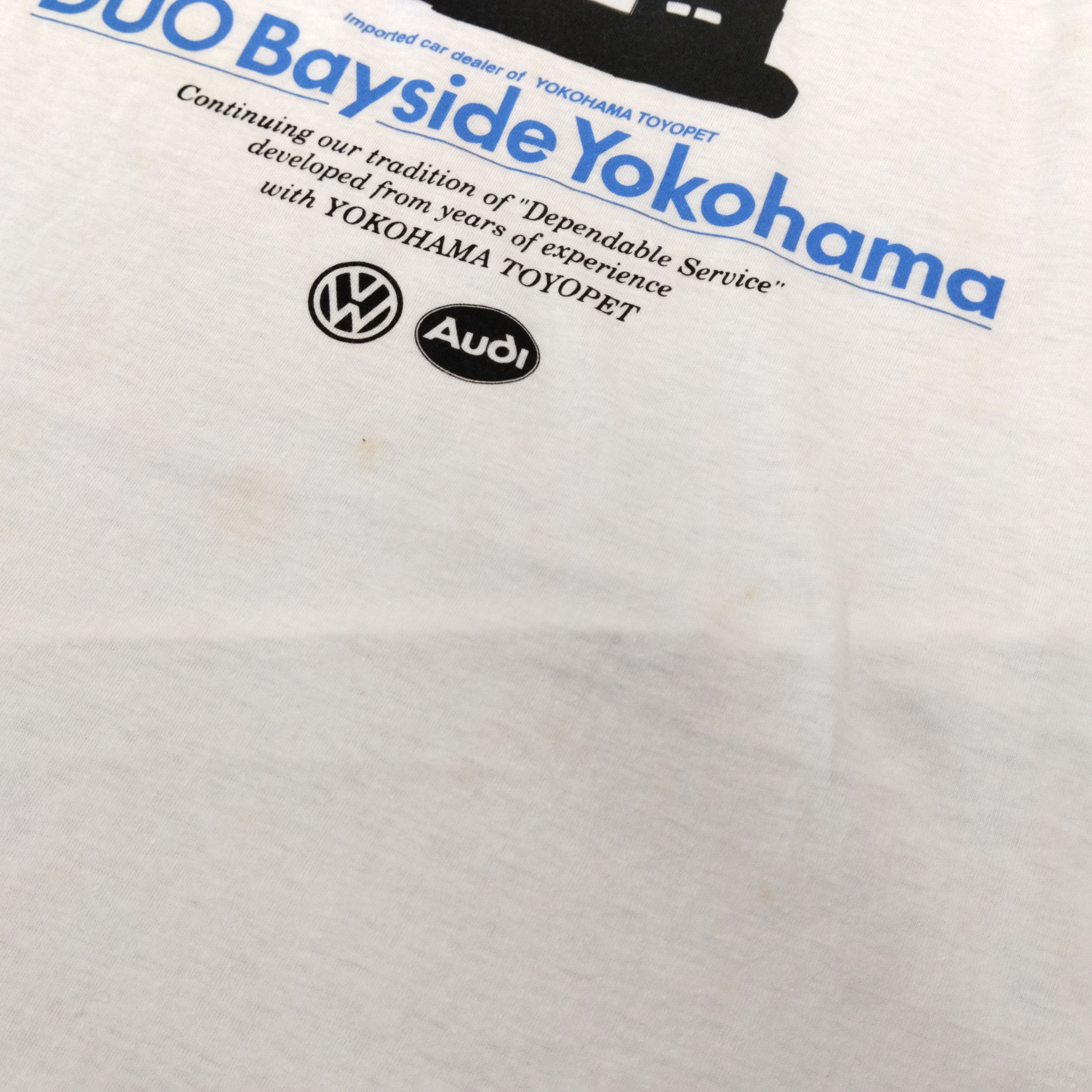 Vintage Volkswagen Golf Duo Bayside Yokohama Cars Design Tshirt Size US L / EU 52-54 / 3 - 7 Thumbnail