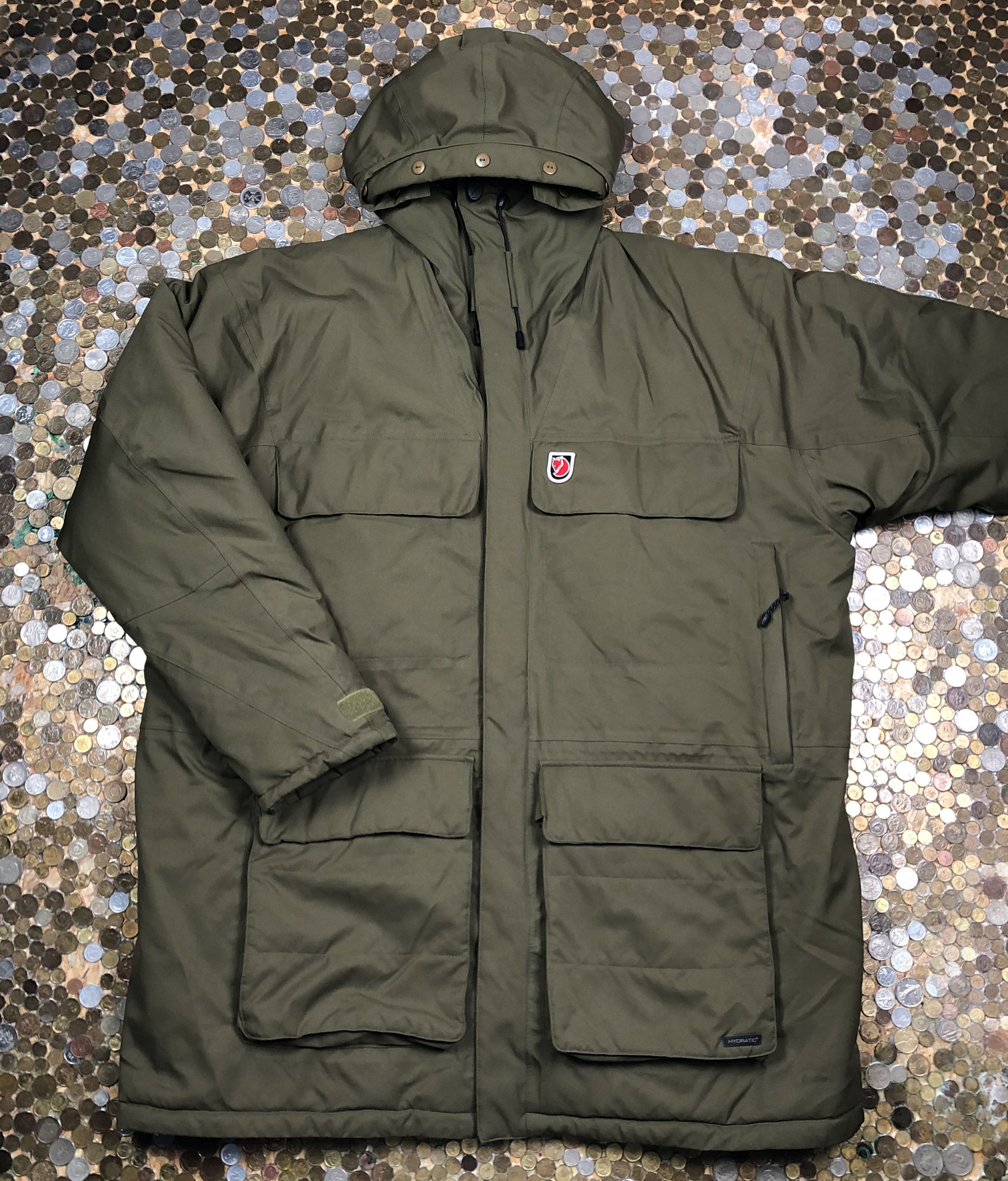Fjallraven Hoodie Winter Puffer Jacket
