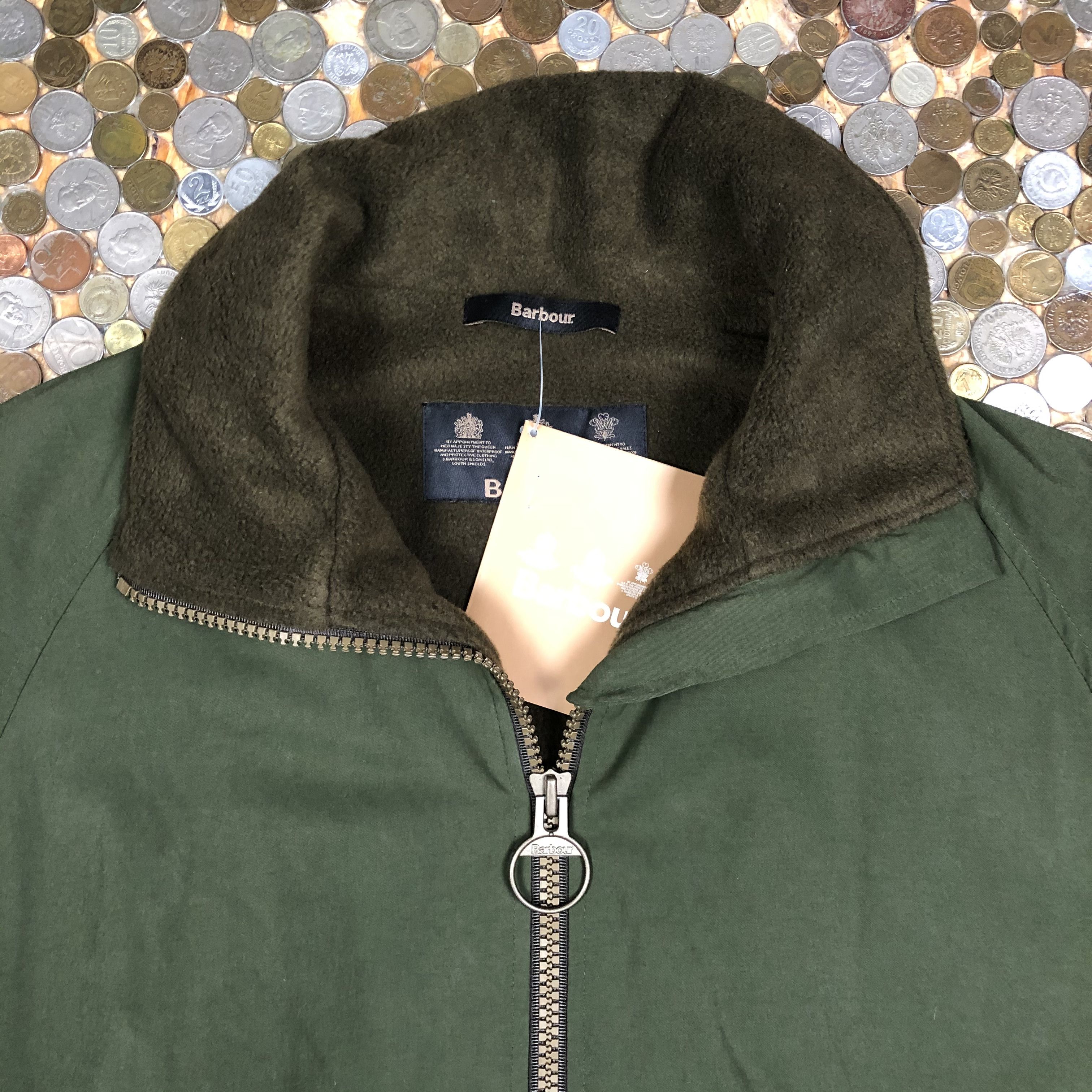 Barbour Barbour Vintage Bomber Jacket 90's with shepa Size US L / EU 52-54 / 3 - 2 Thumbnail